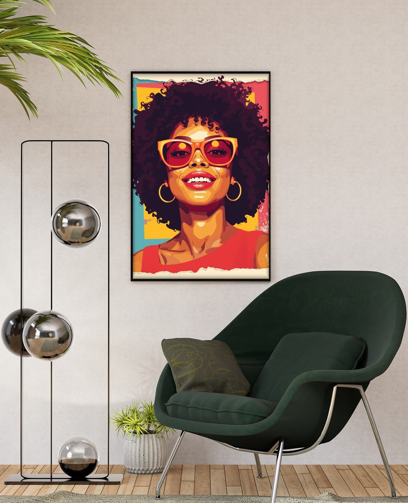 Sunglass Symphony Paper Whirl - Room View