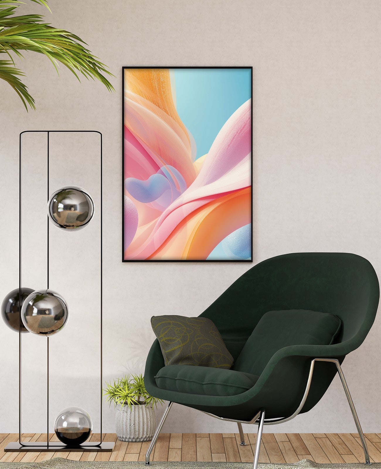 Chromatic Frolic - Room View