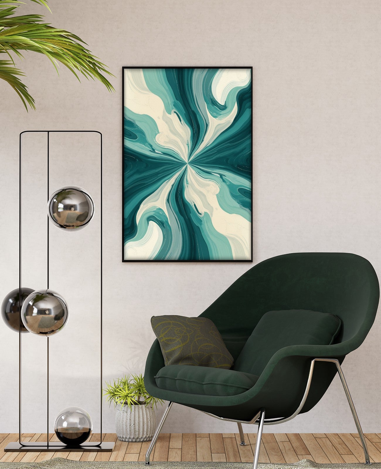 Zephyr's Whispering Chromatic Dance - Room View