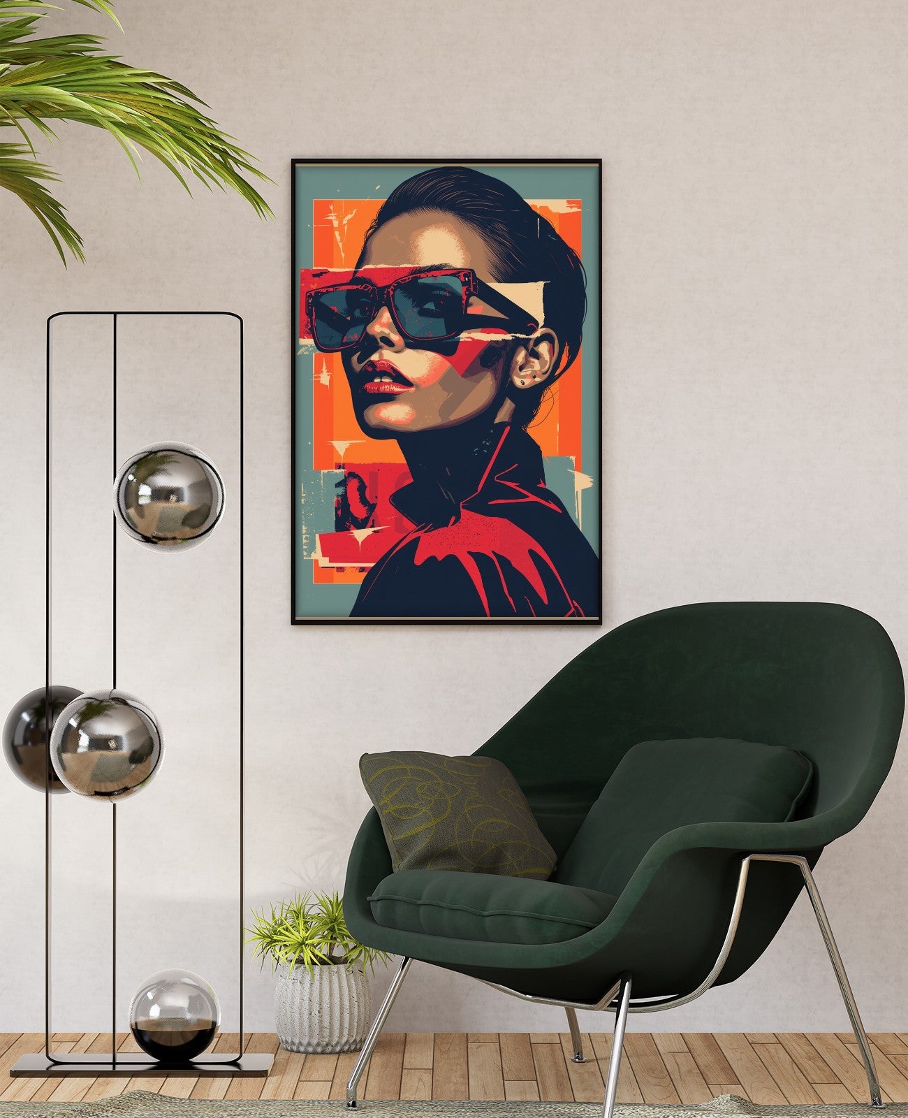 Sunglasses Torn Symphony - Room View