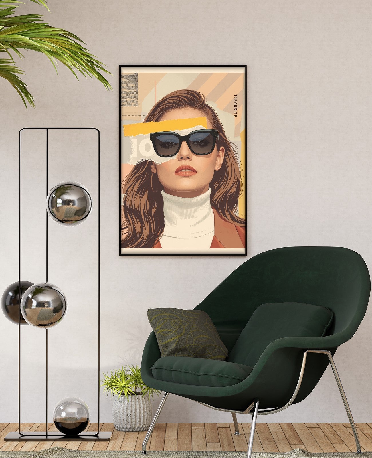 Kaleidoscope Whispers Collage Euphoria - Room View