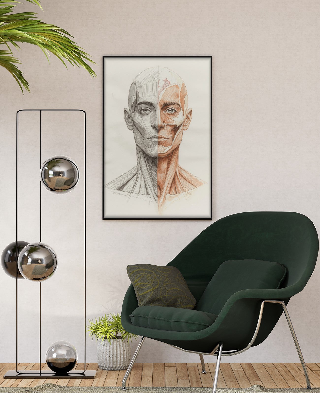 Graphite Whispers: Twofold Realities - Room View