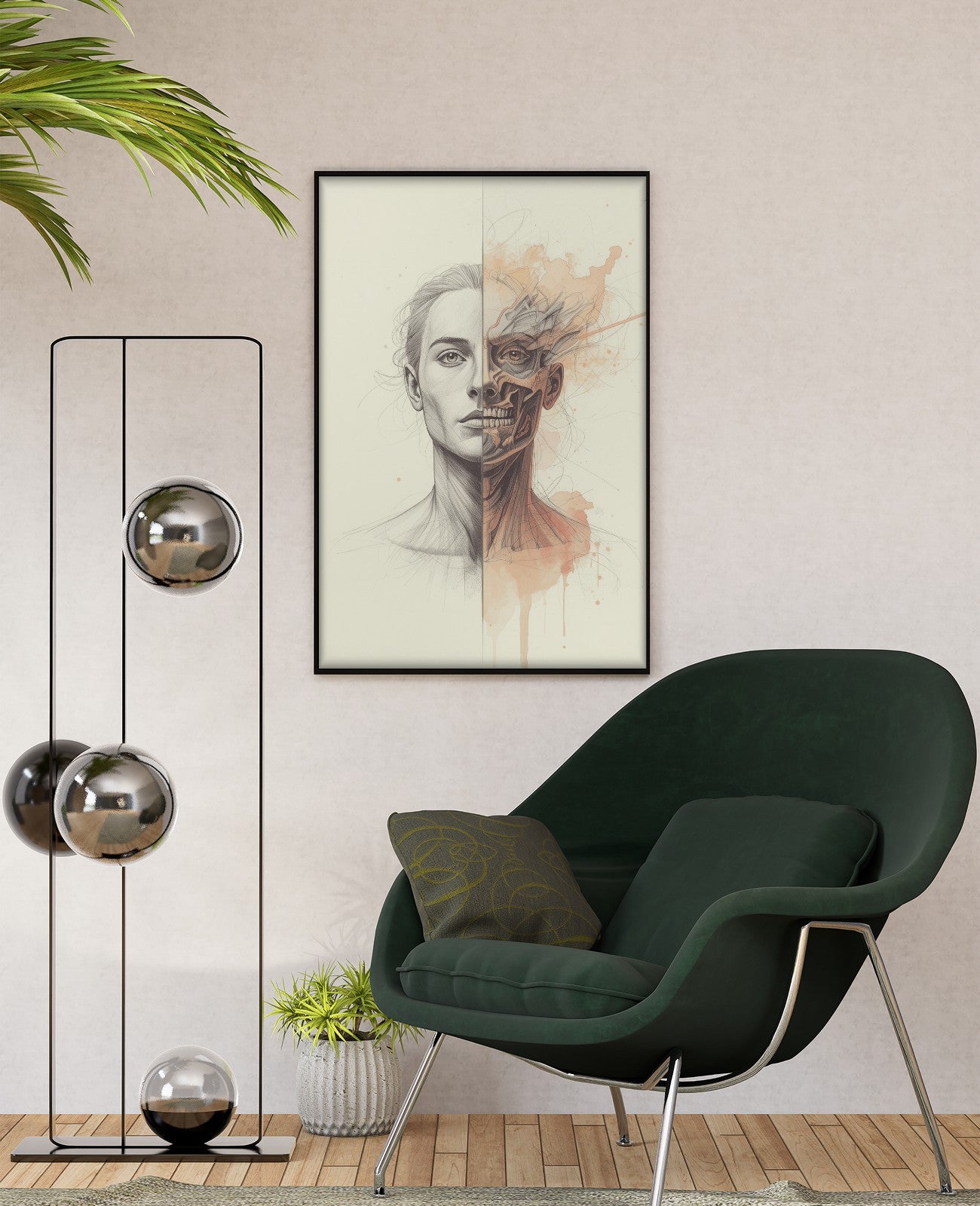 Pencil Symphony Bone Dance - Room View