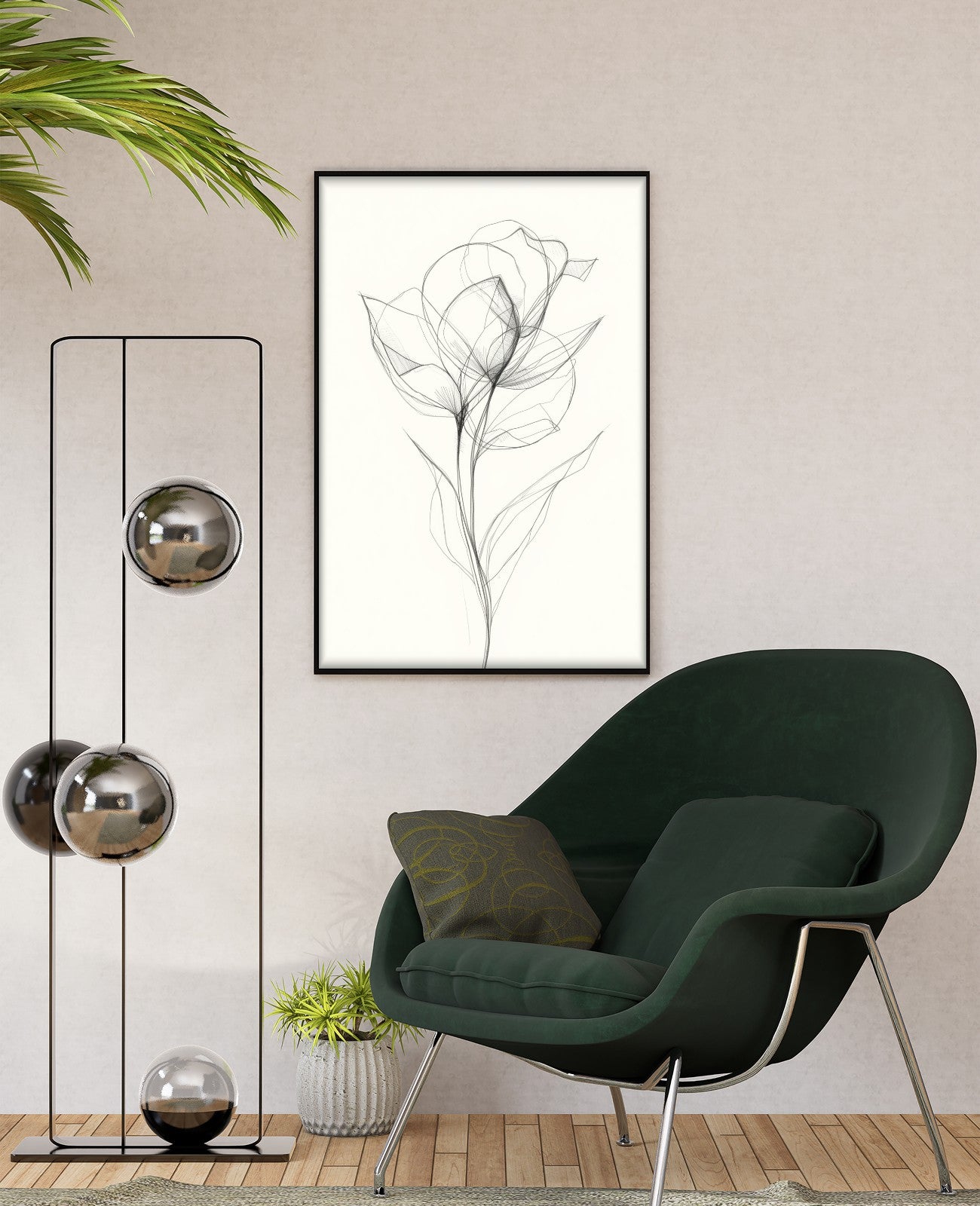 Eclipse of Whispered Geometries - Room View