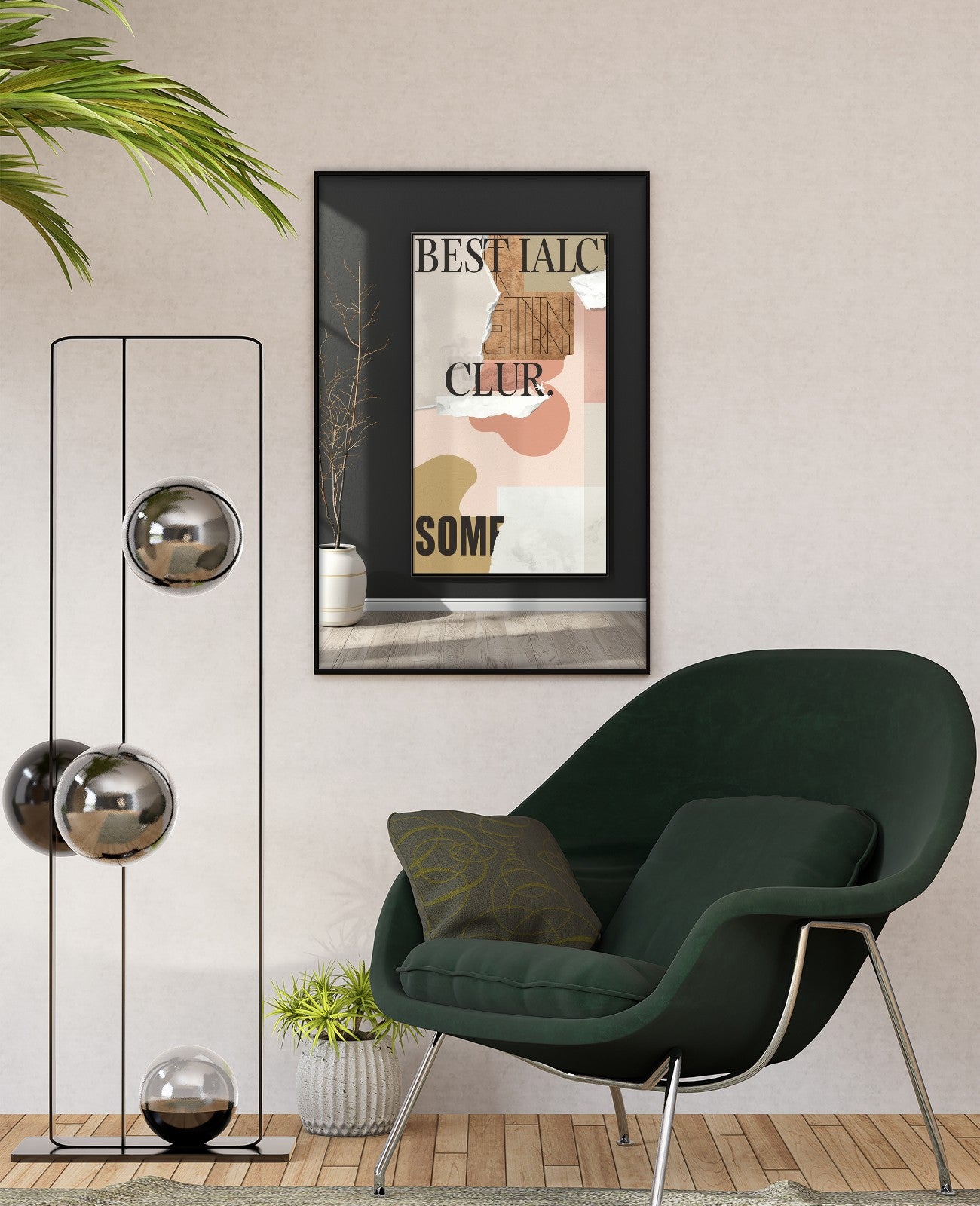 Whispering Tides of Neon - Room View