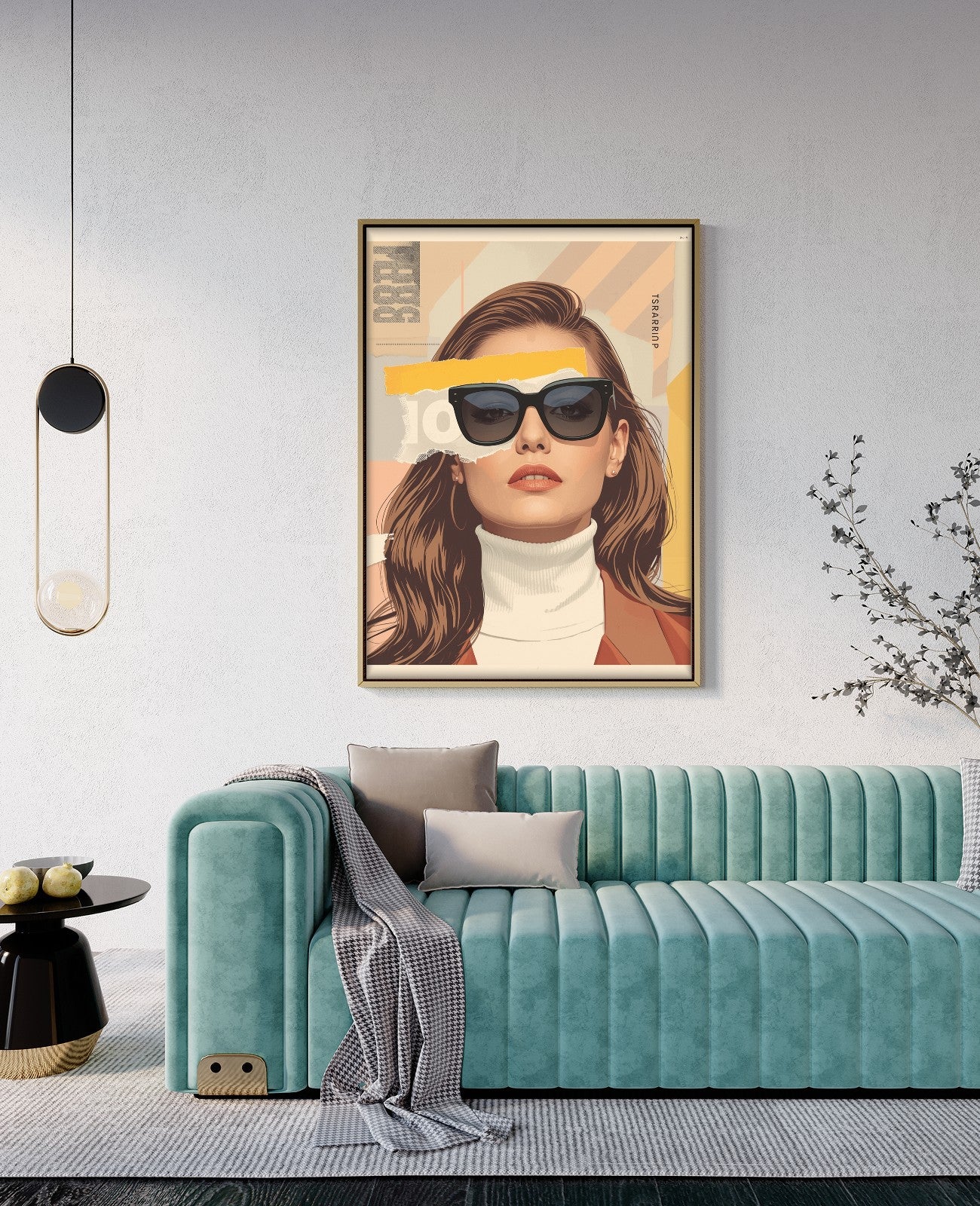 Kaleidoscope Whispers Collage Euphoria - Room View