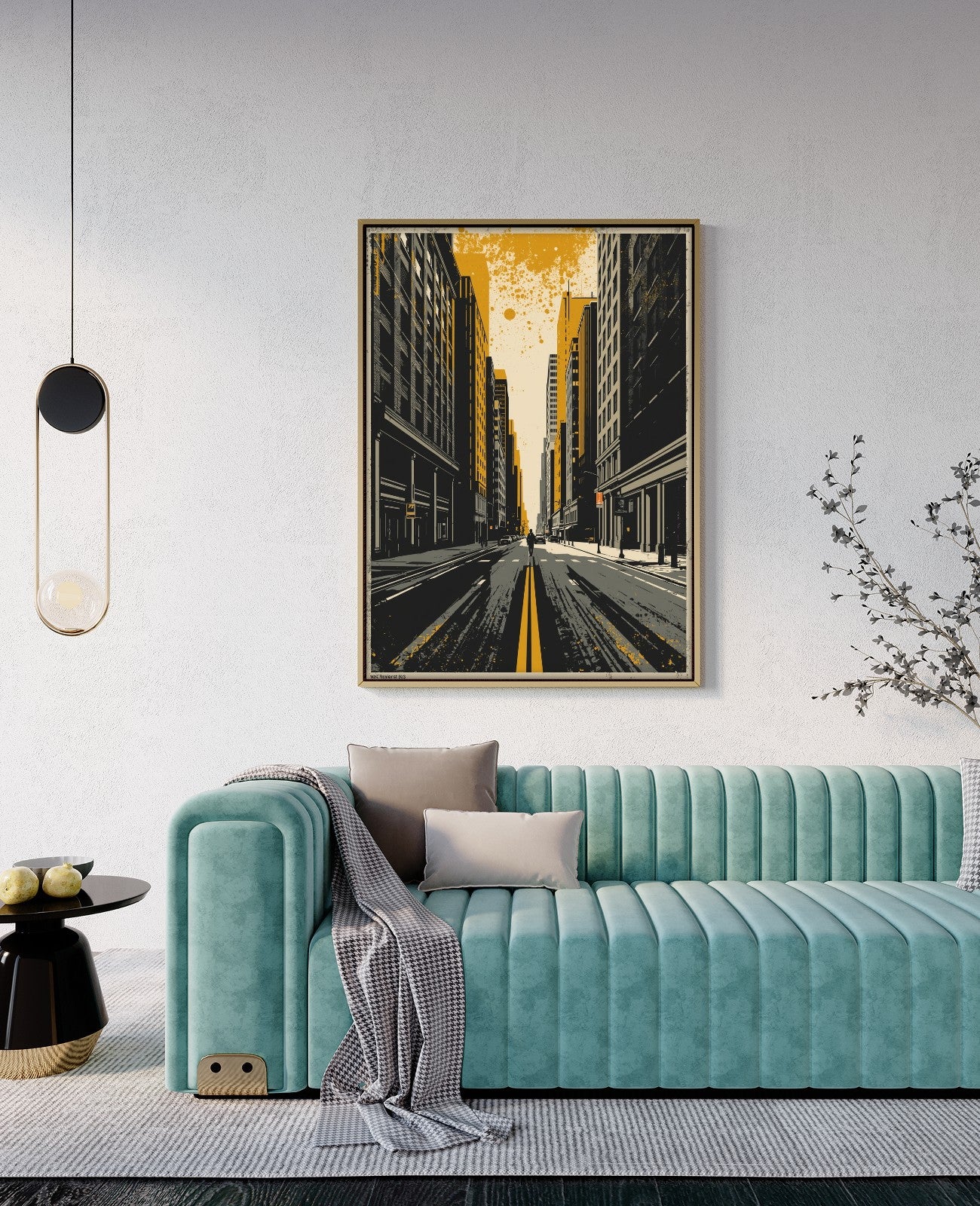 Mustard Echoes Urban Silence - Room View