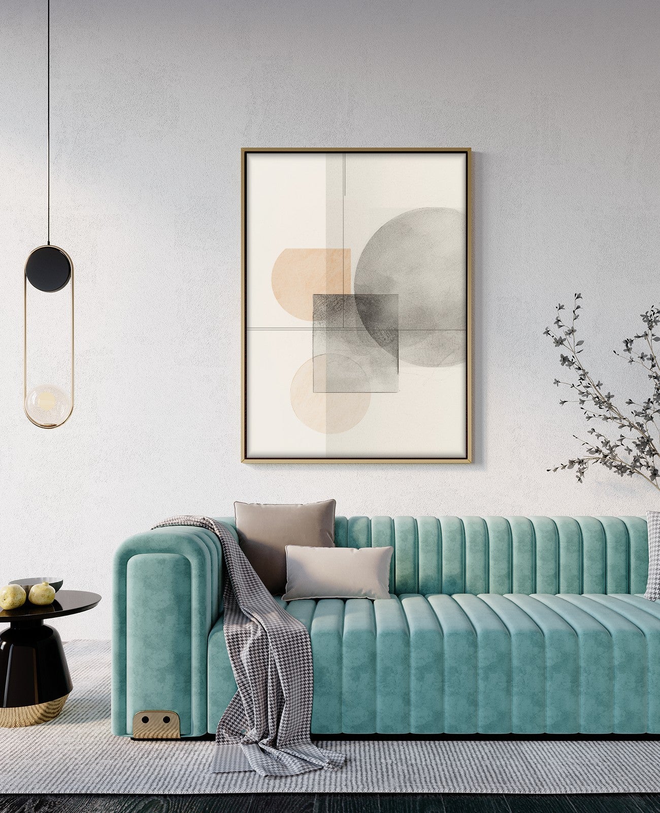 Ethereal Geometry Whispers - Room View