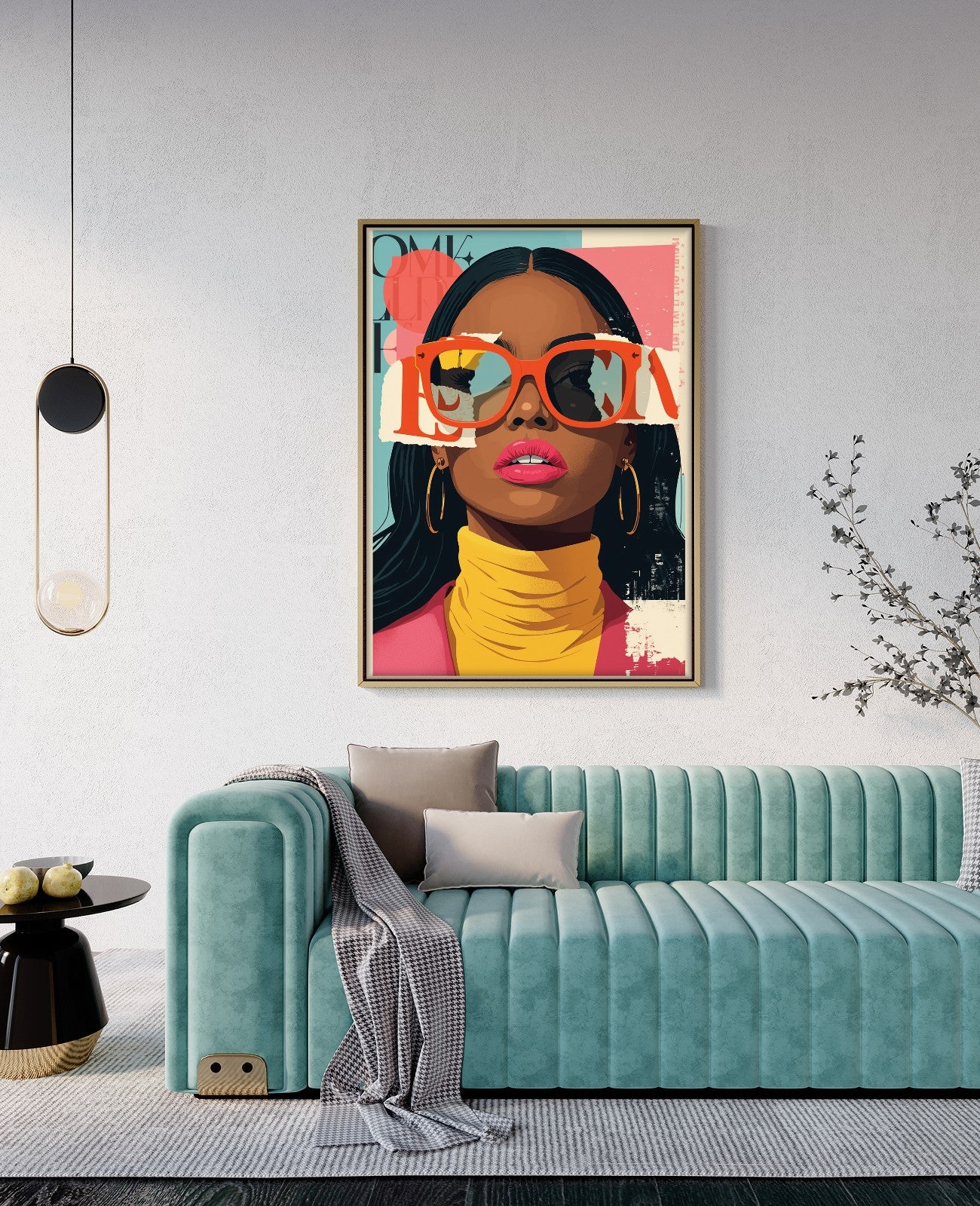 Dandelion Singularity Canvas Dreams - Room View