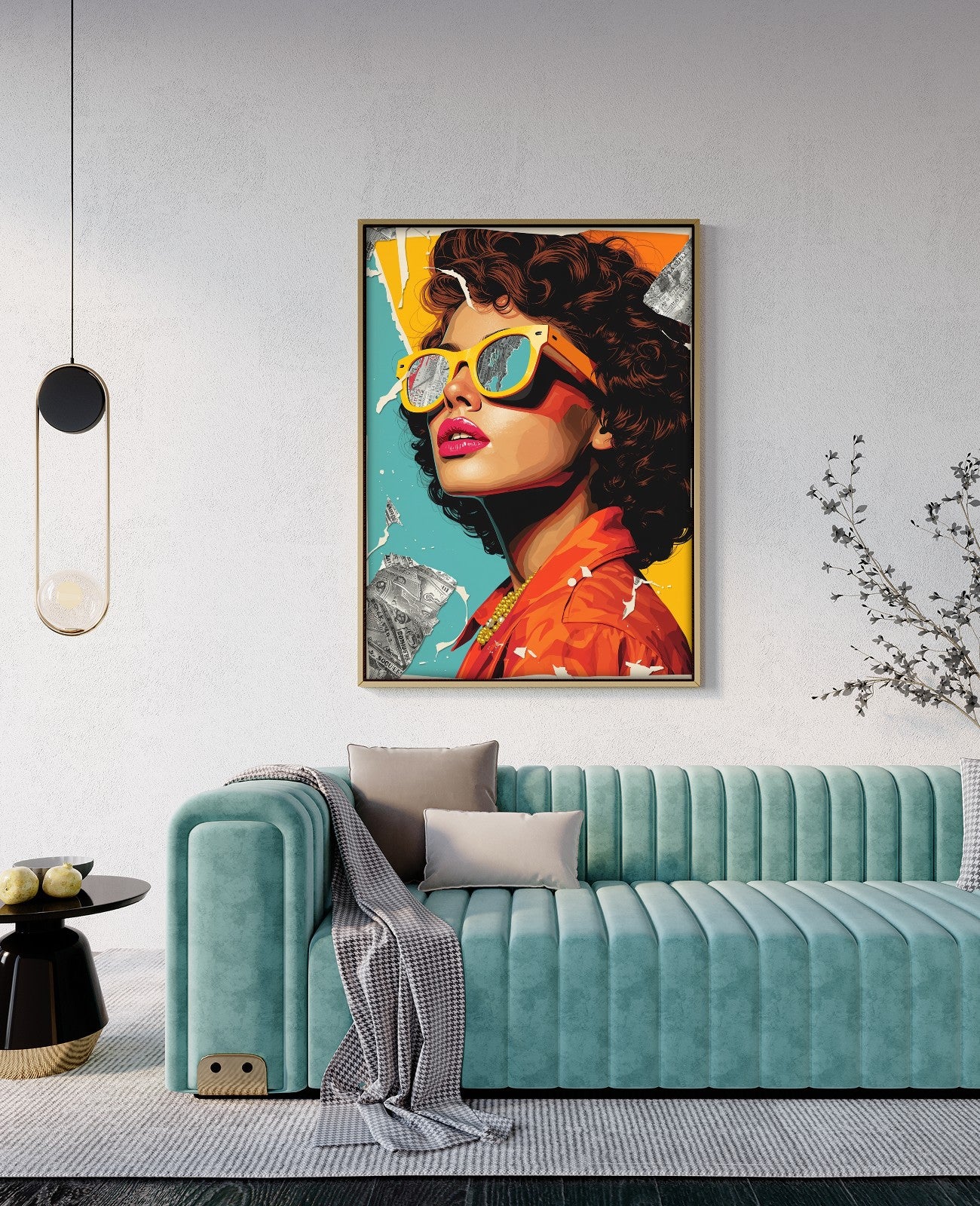 Sunglass Universe Ripples - Room View