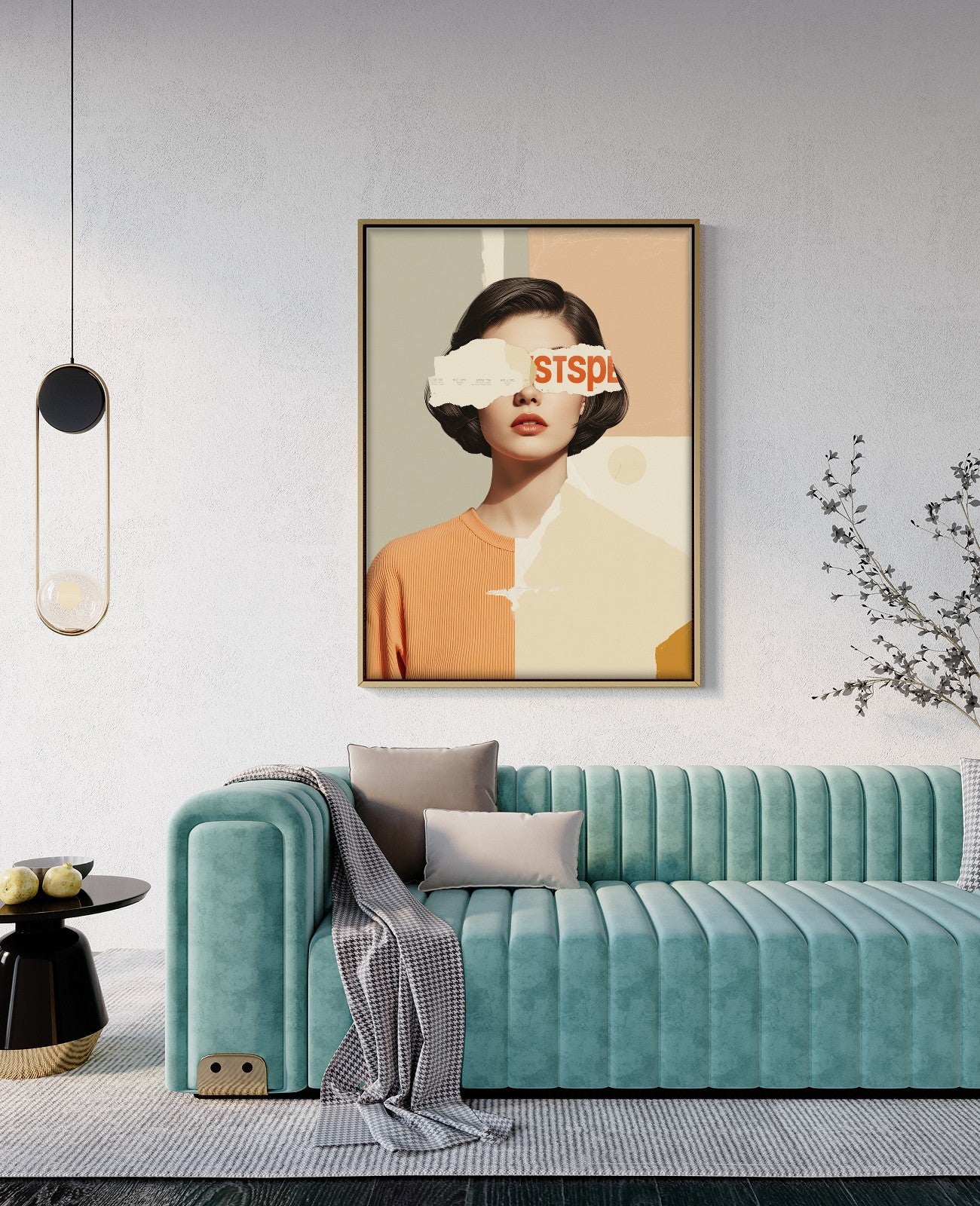 Electric Fragmented Whimsy Mirage - Room View