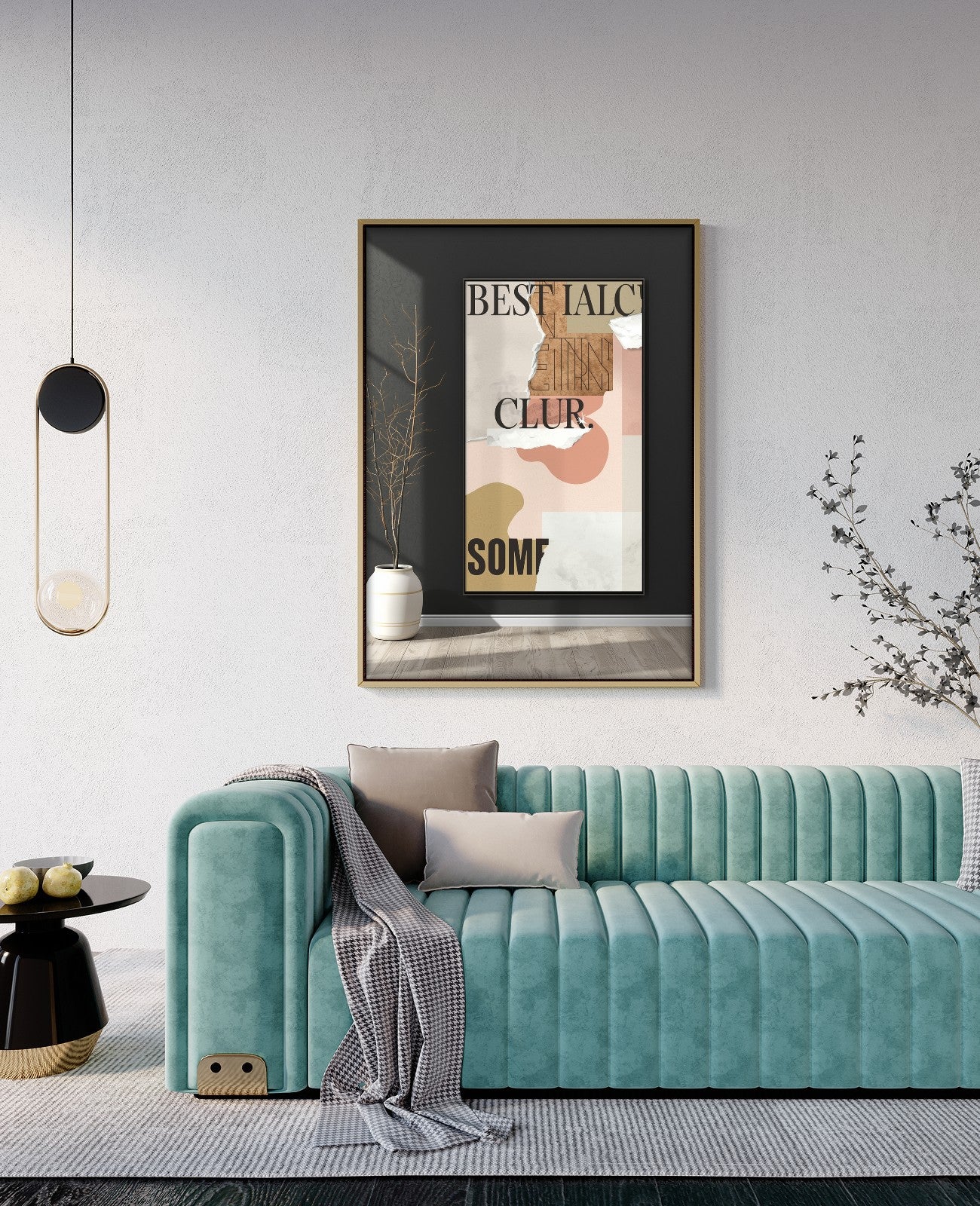 Whispering Tides of Neon - Room View