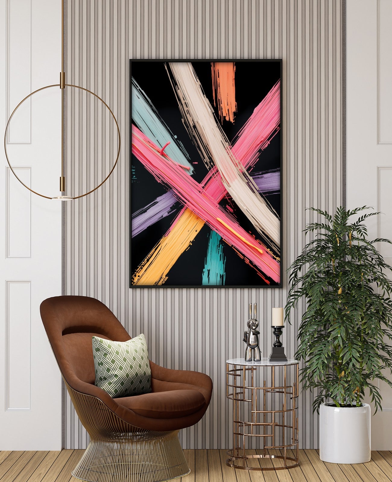 Neon Symphony of Whispers - Room View