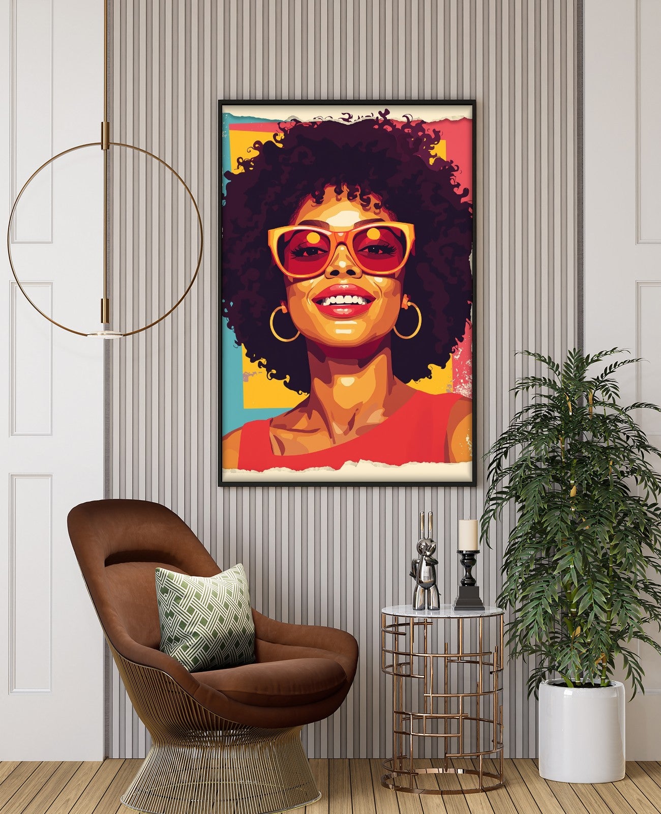 Sunglass Symphony Paper Whirl - Room View