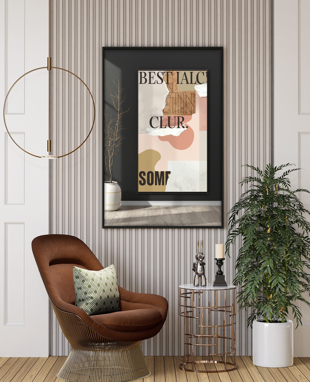 Whispering Tides of Neon - Room View