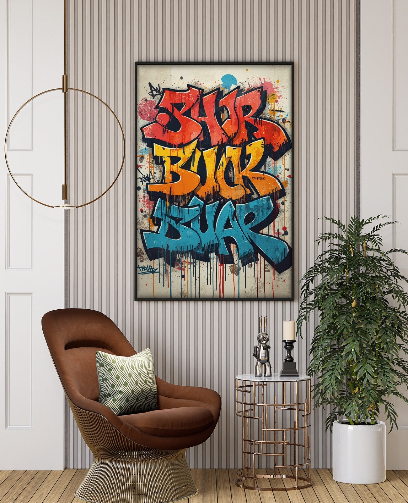 Vortex Graffiti Color Ballet - Room View