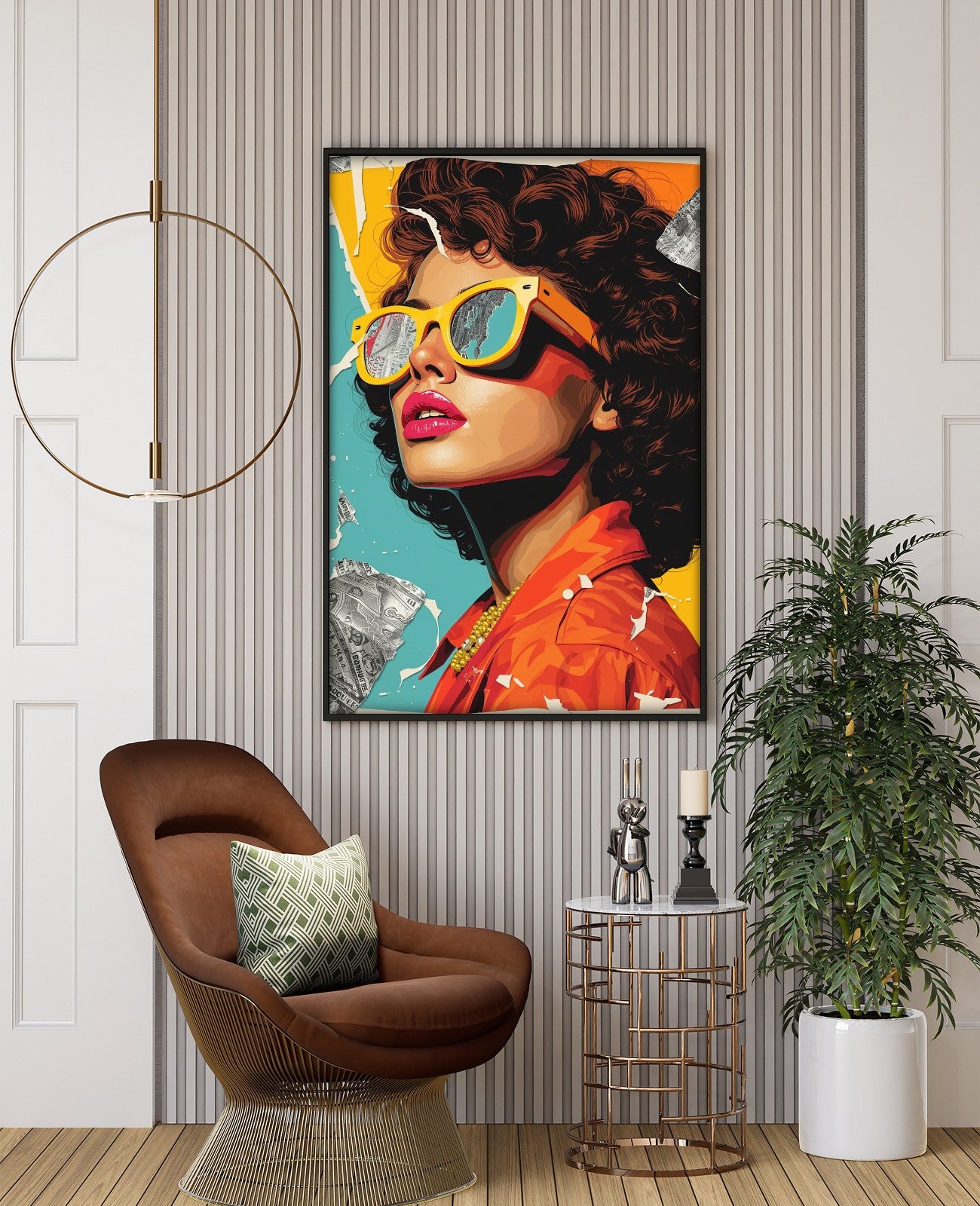 Sunglass Universe Ripples - Room View