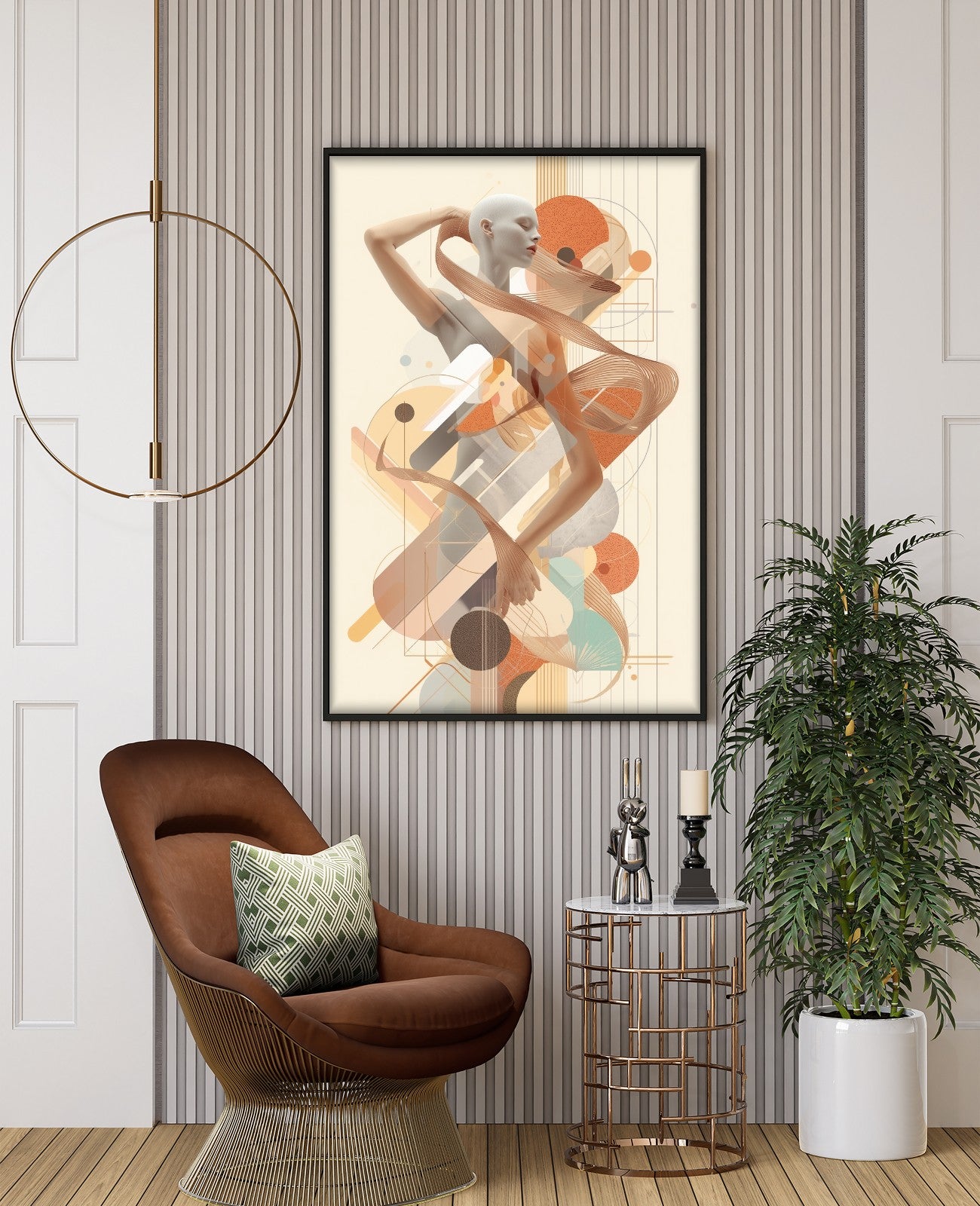 Ethereal Contours - Room View