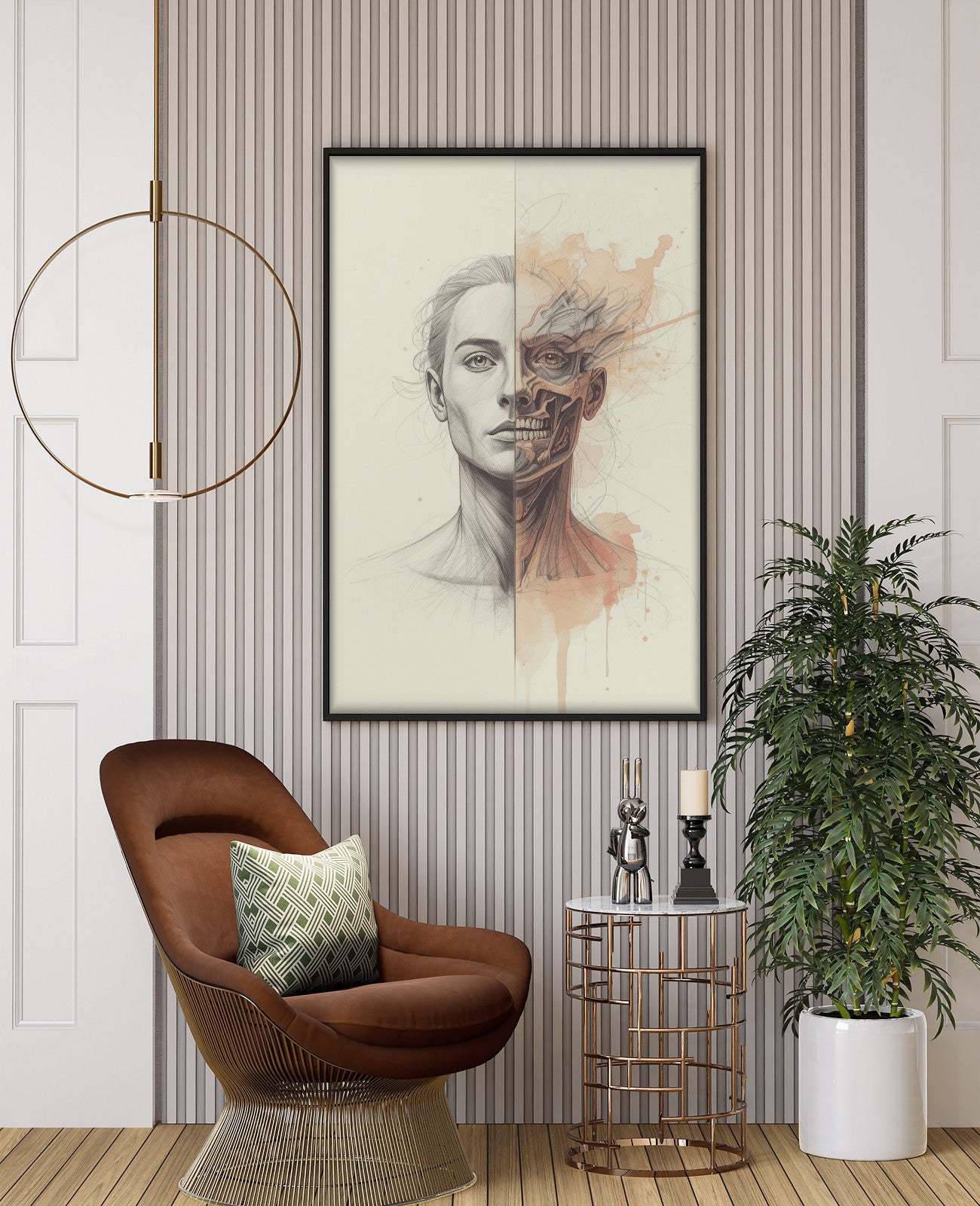 Pencil Symphony Bone Dance - Room View