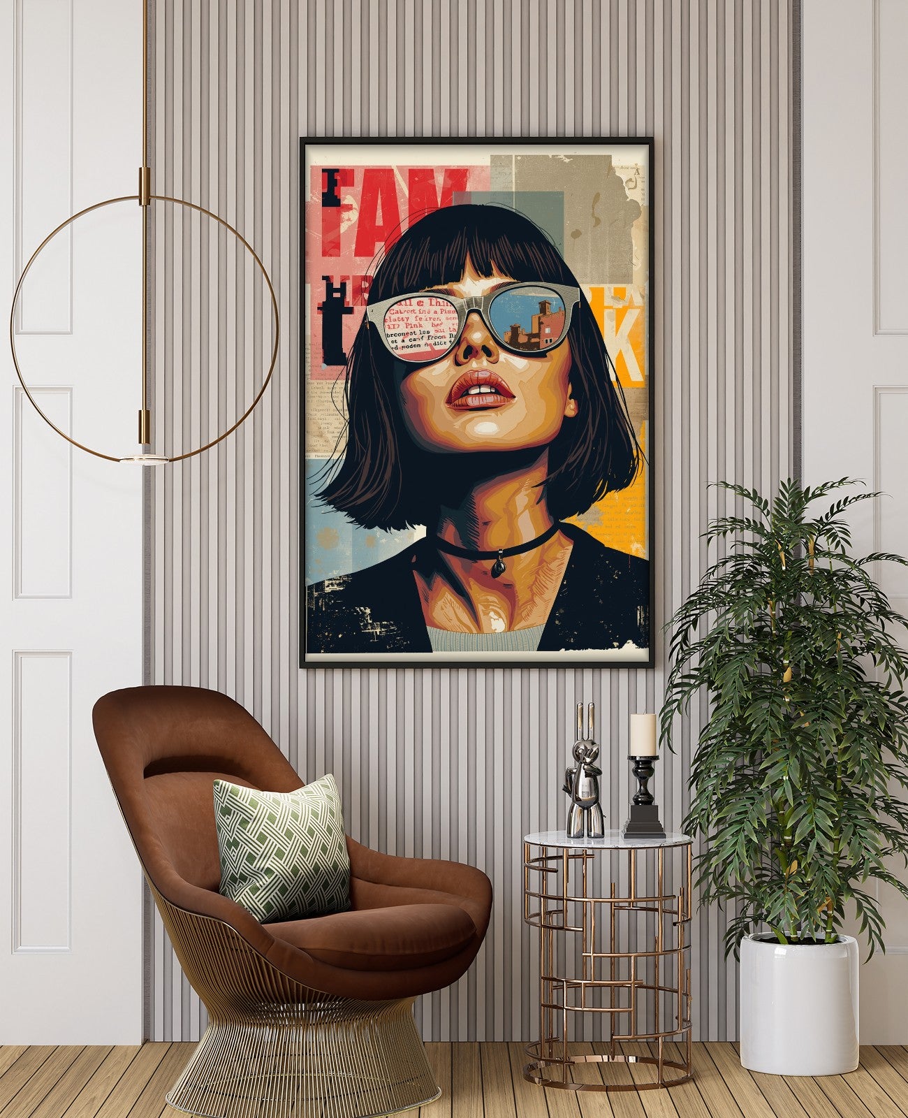 Sunlit Kaleidoscope Whispers - Room View