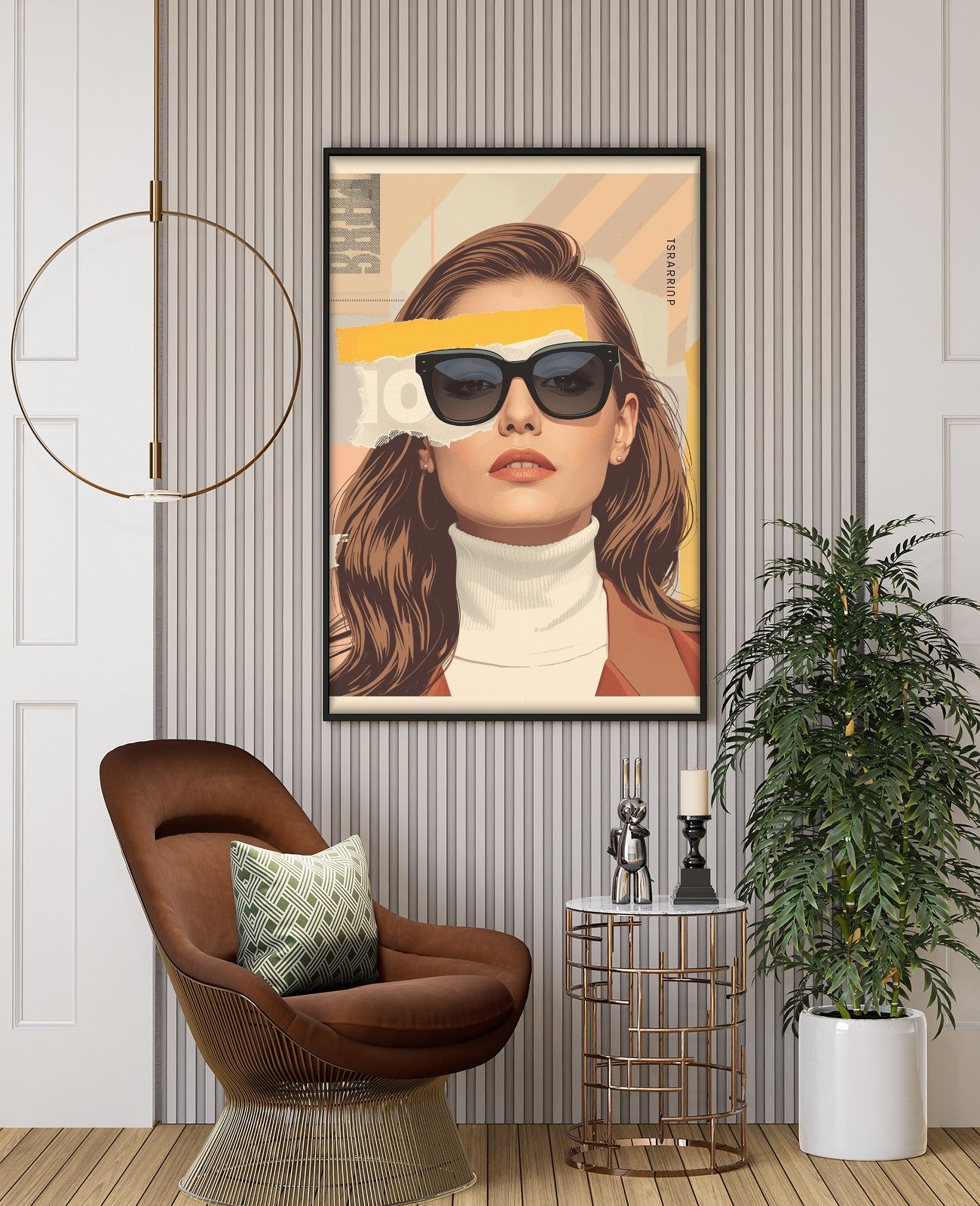 Kaleidoscope Whispers Collage Euphoria - Room View