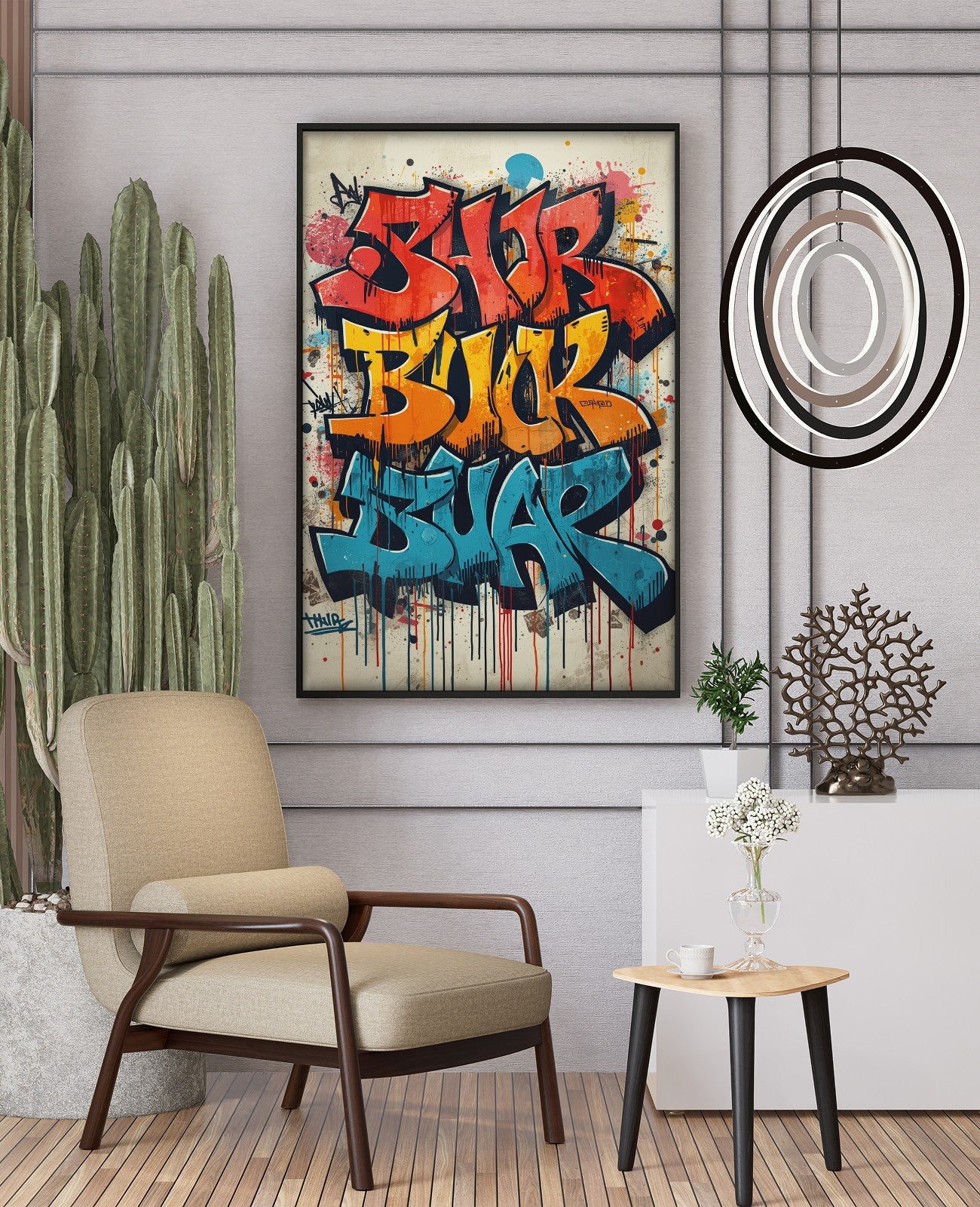 Vortex Graffiti Color Ballet - Room View