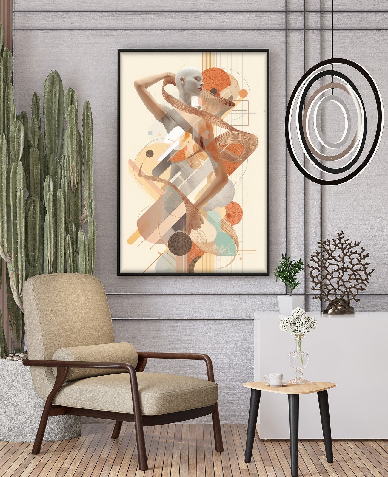 Ethereal Contours - Room View