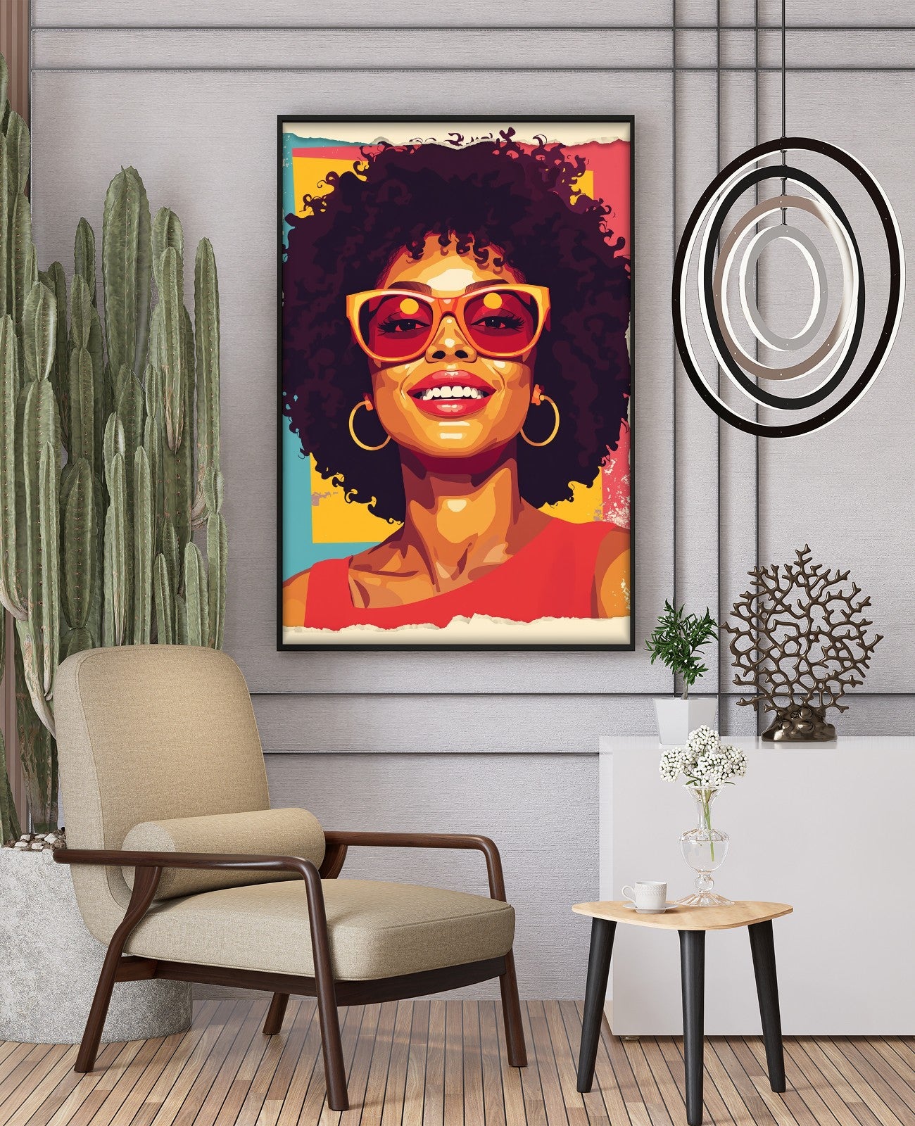 Sunglass Symphony Paper Whirl - Room View