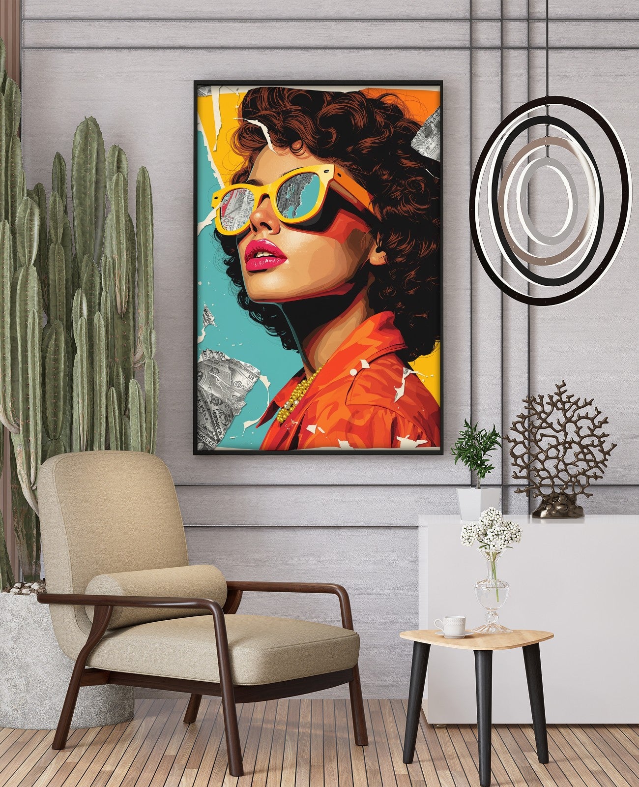 Sunglass Universe Ripples - Room View