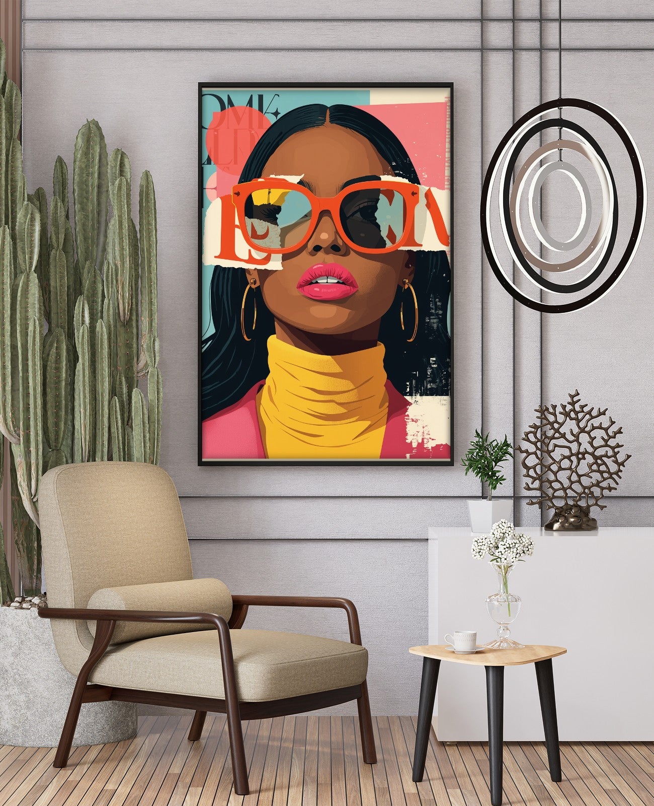 Dandelion Singularity Canvas Dreams - Room View