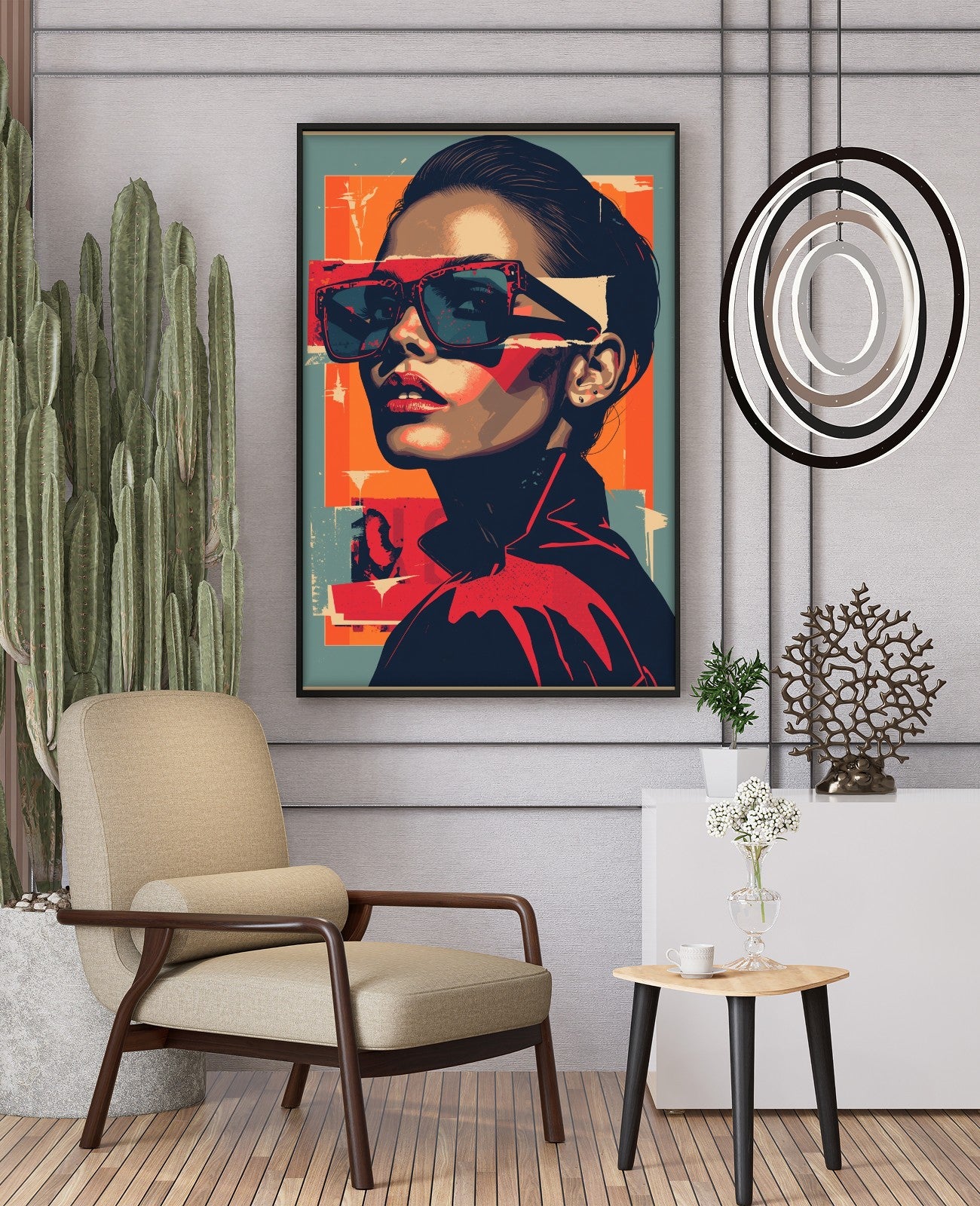 Sunglasses Torn Symphony - Room View