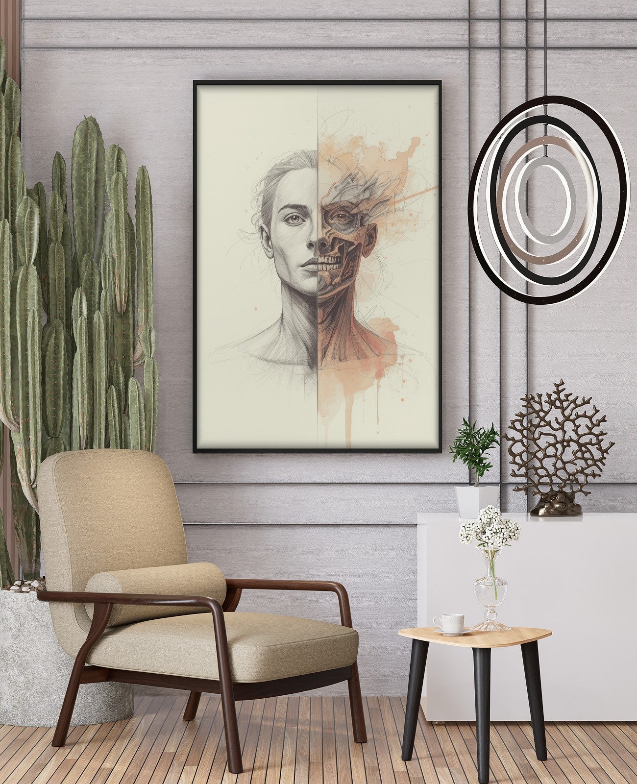 Pencil Symphony Bone Dance - Room View