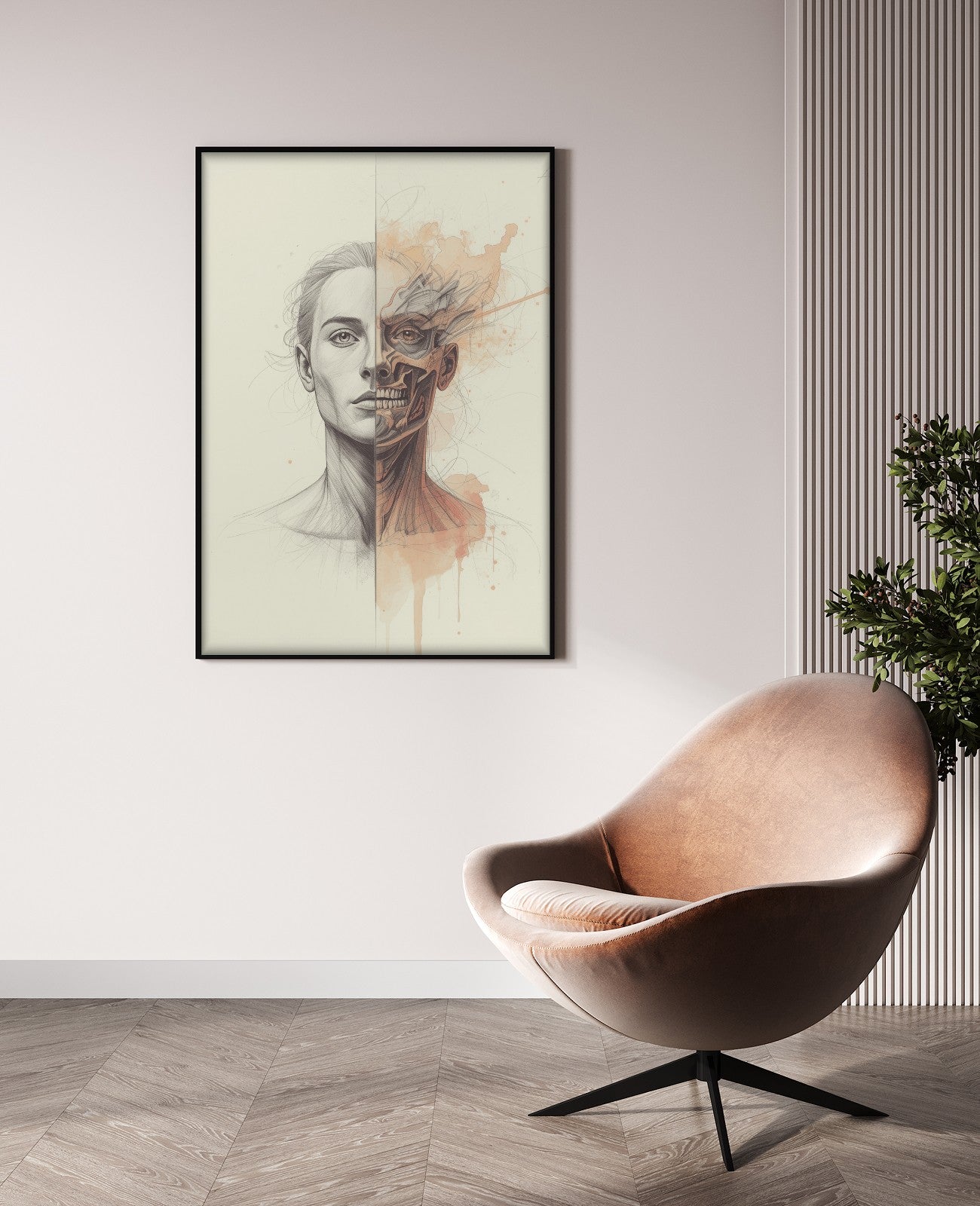 Pencil Symphony Bone Dance - Room View