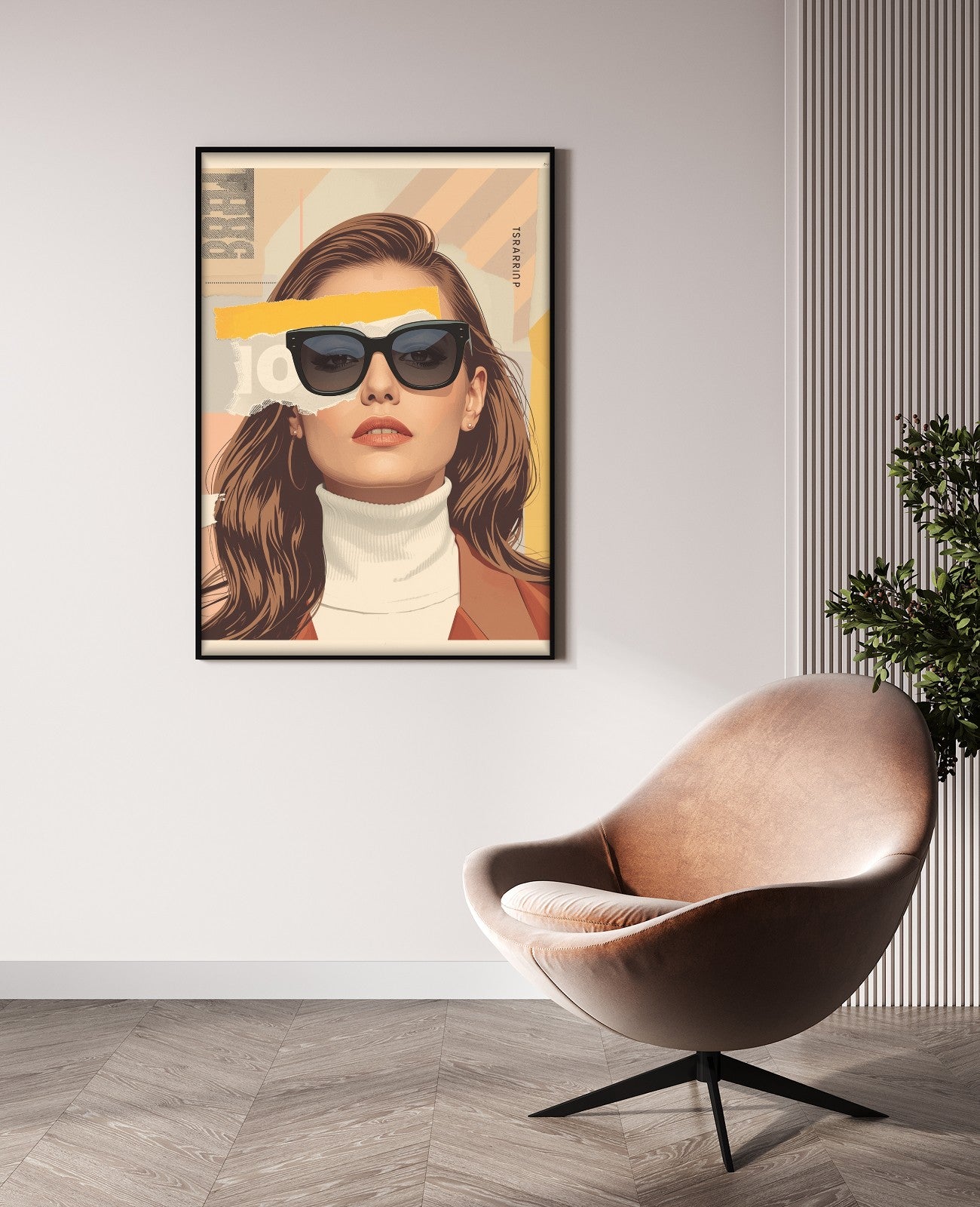 Kaleidoscope Whispers Collage Euphoria - Room View