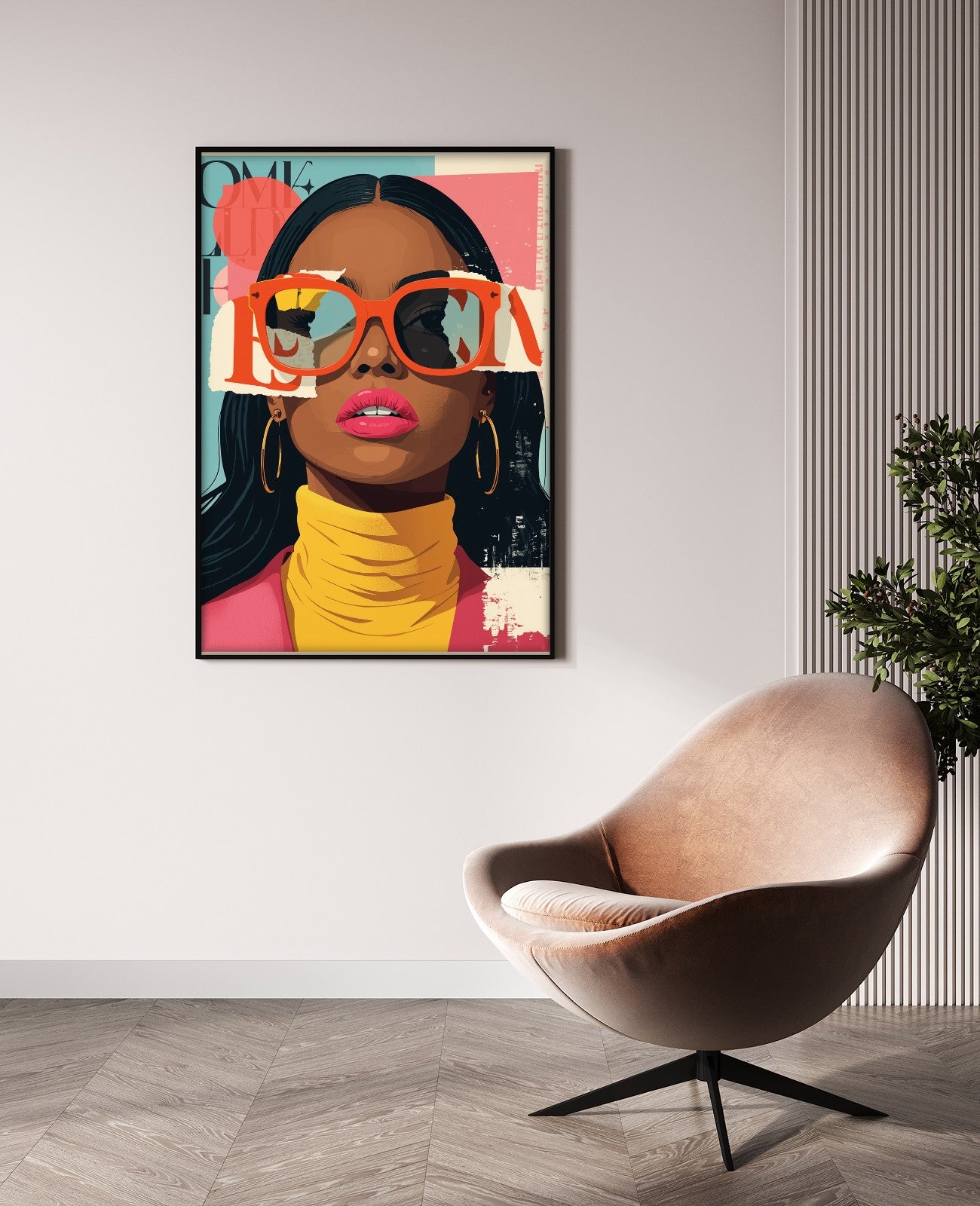 Dandelion Singularity Canvas Dreams - Room View