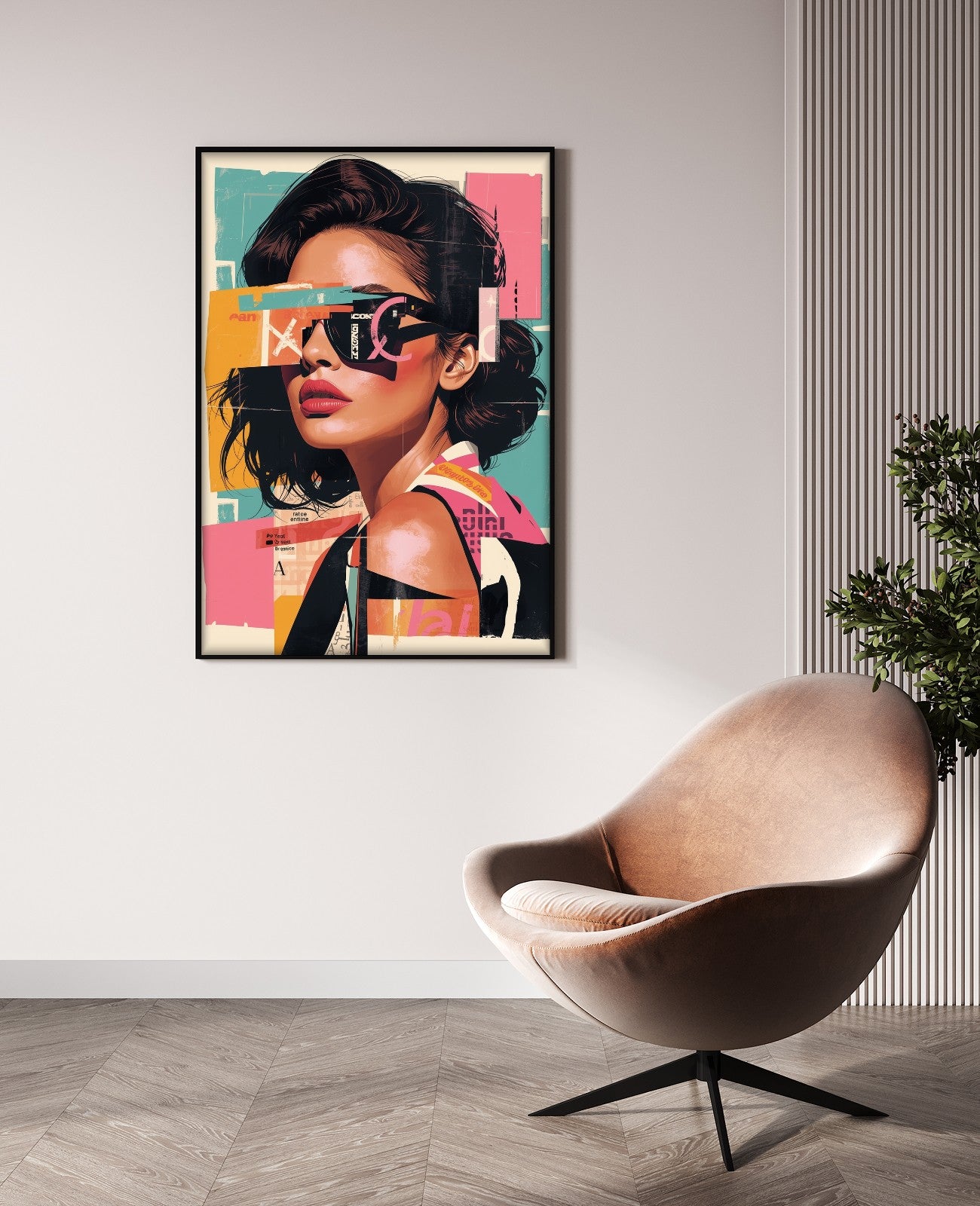 Sunbeam Collage Whispers - Room View