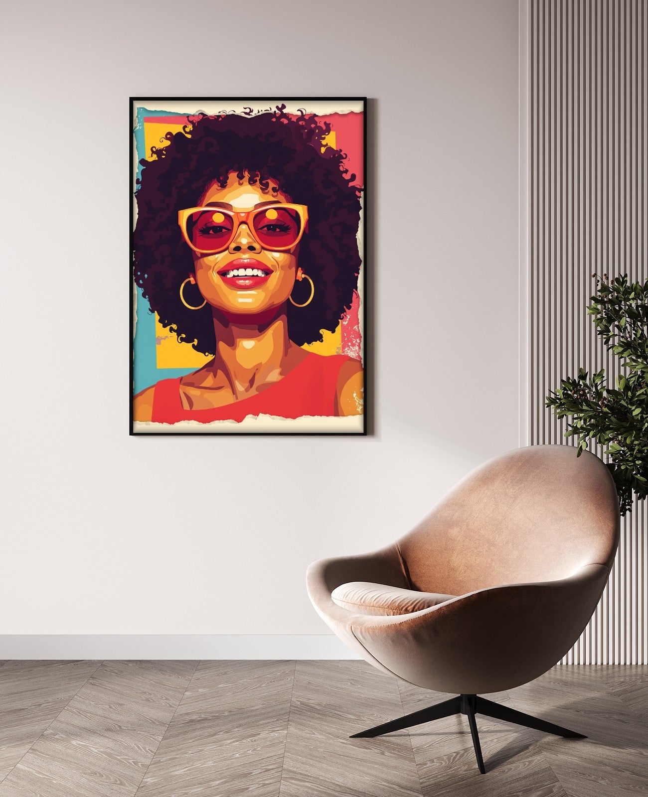 Sunglass Symphony Paper Whirl - Room View