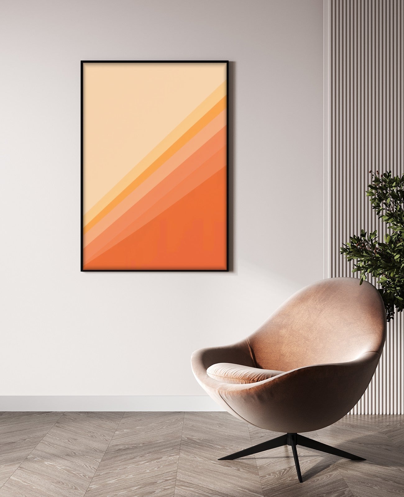 Eclipsed Coral Sunsweep - Room View