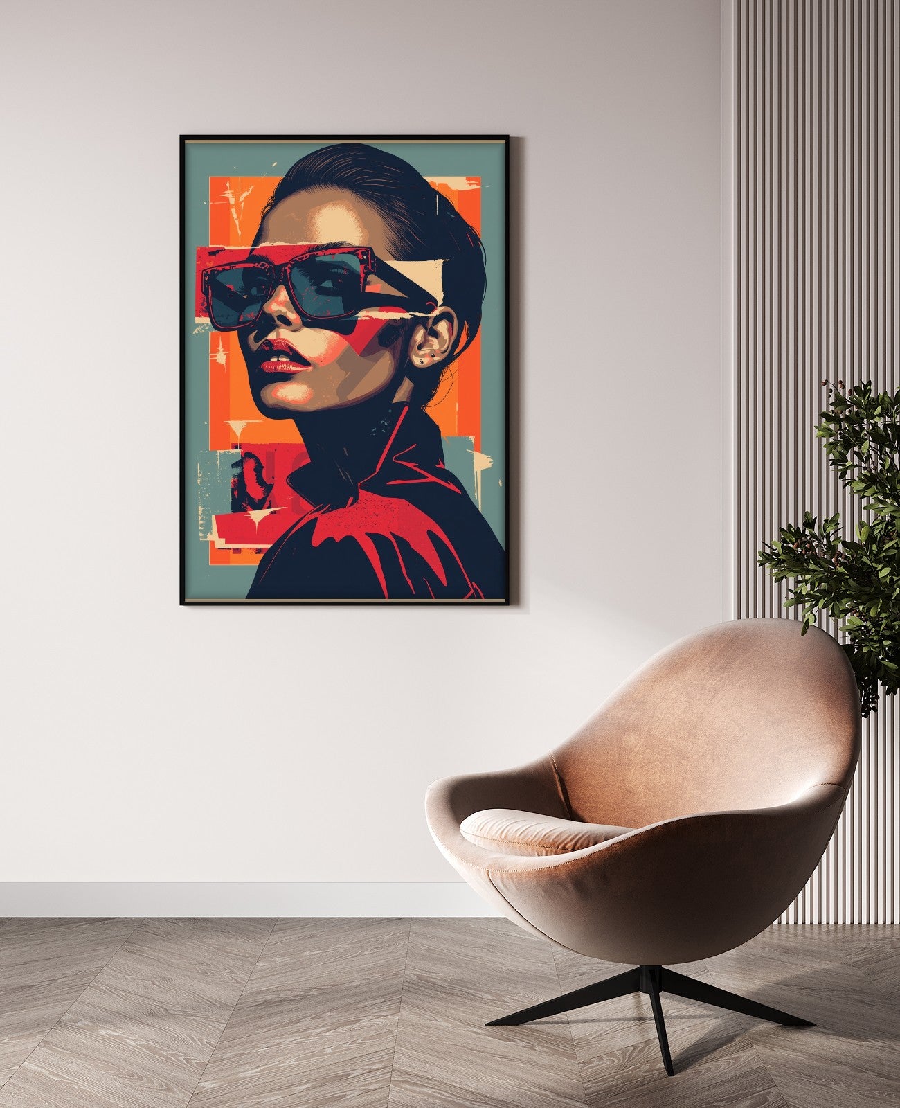 Sunglasses Torn Symphony - Room View