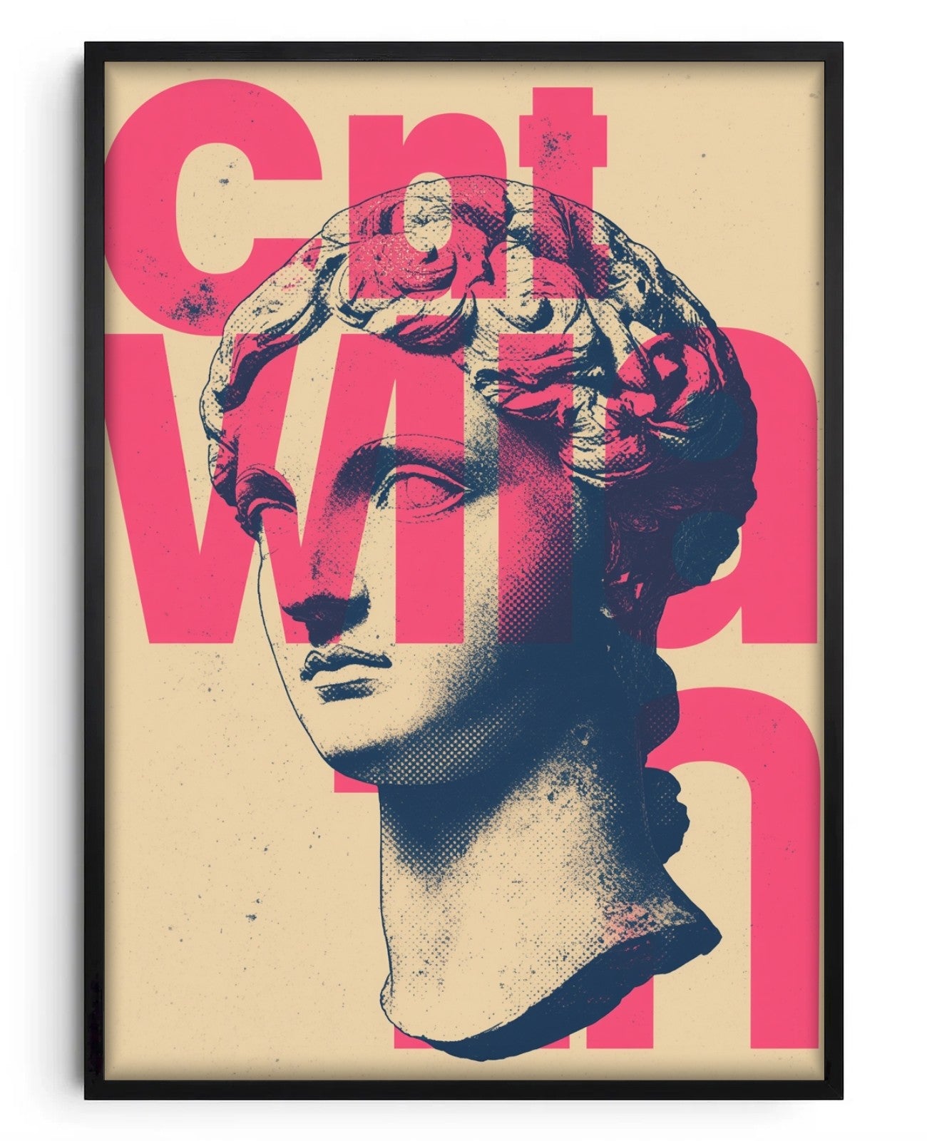 Halftone Marble Dreamscape