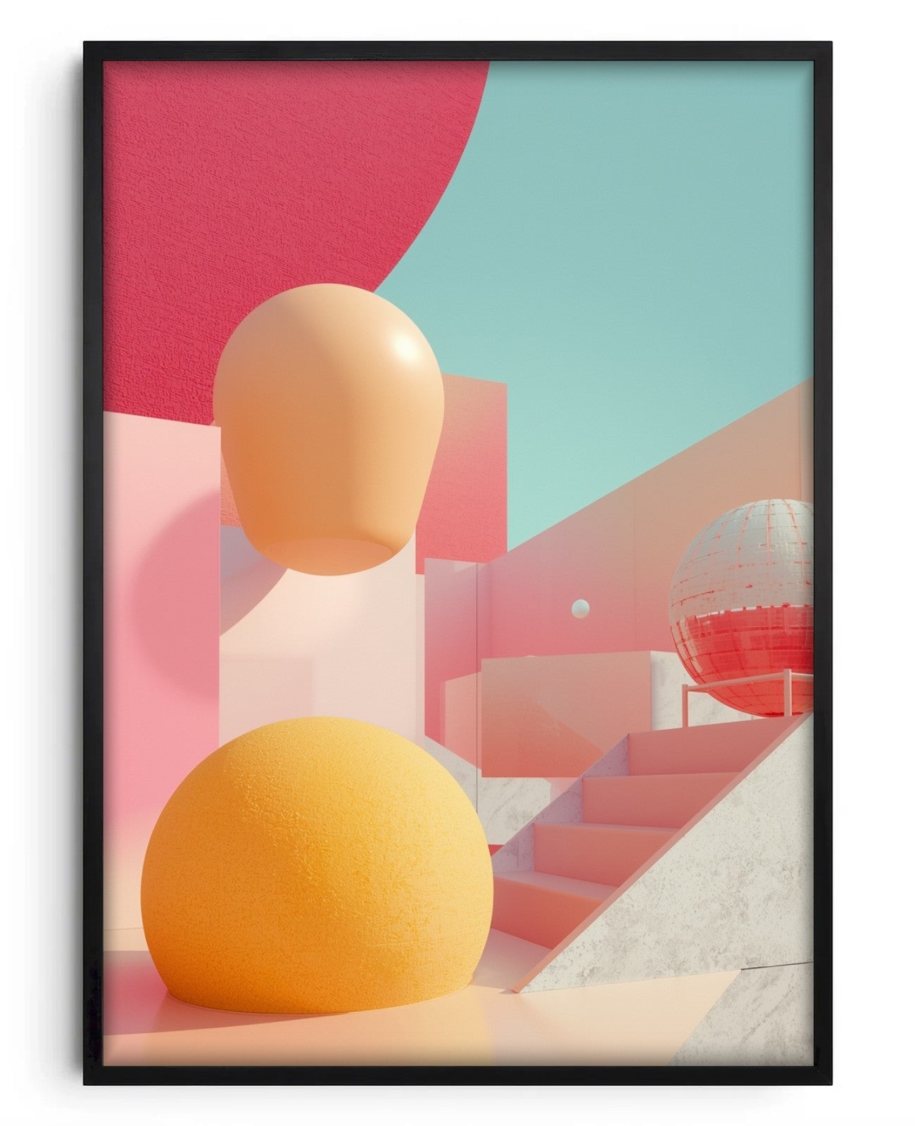 Neon Whispers Dancing Chaos