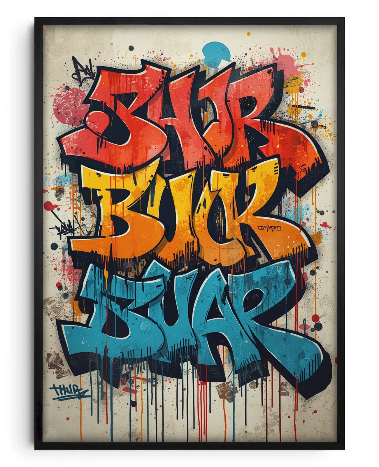 Vortex Graffiti Color Ballet