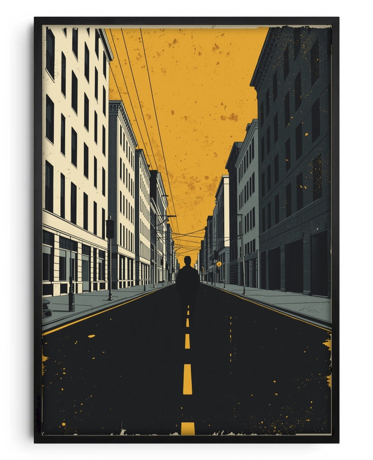 Mustard Drips Urban Symphony