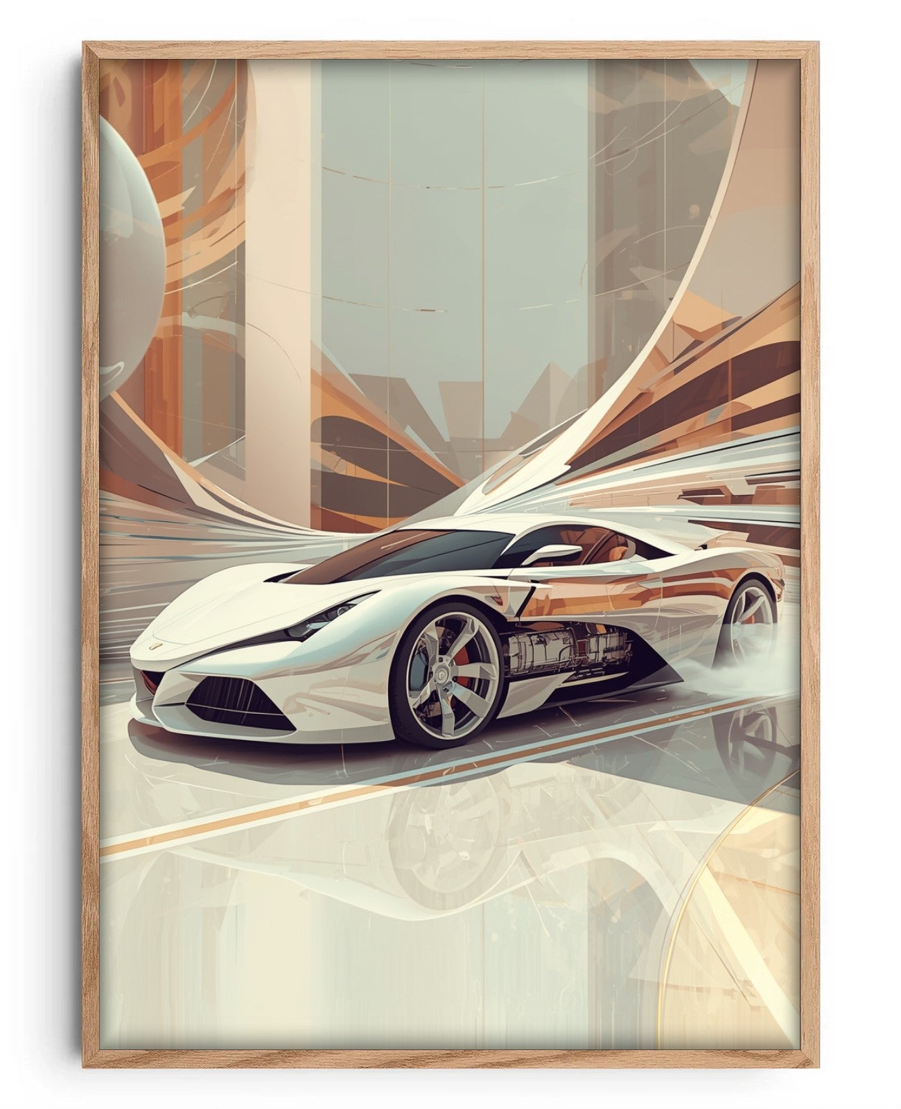 Mechanical Serenade - Oak Wood