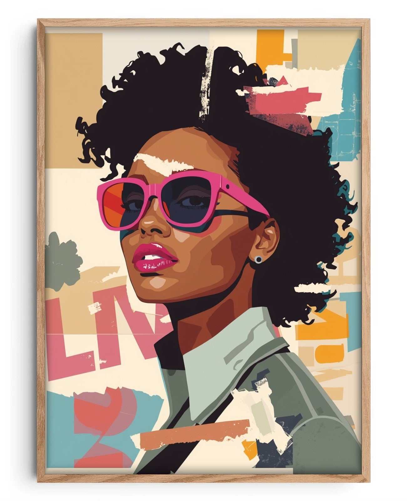 Kaleidoscope Starlit Reverie - Oak Wood