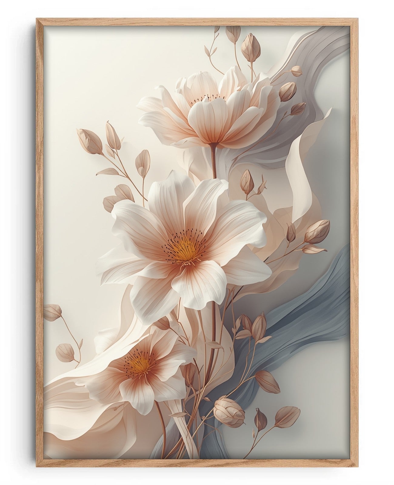 Petal Reverie - Oak Wood