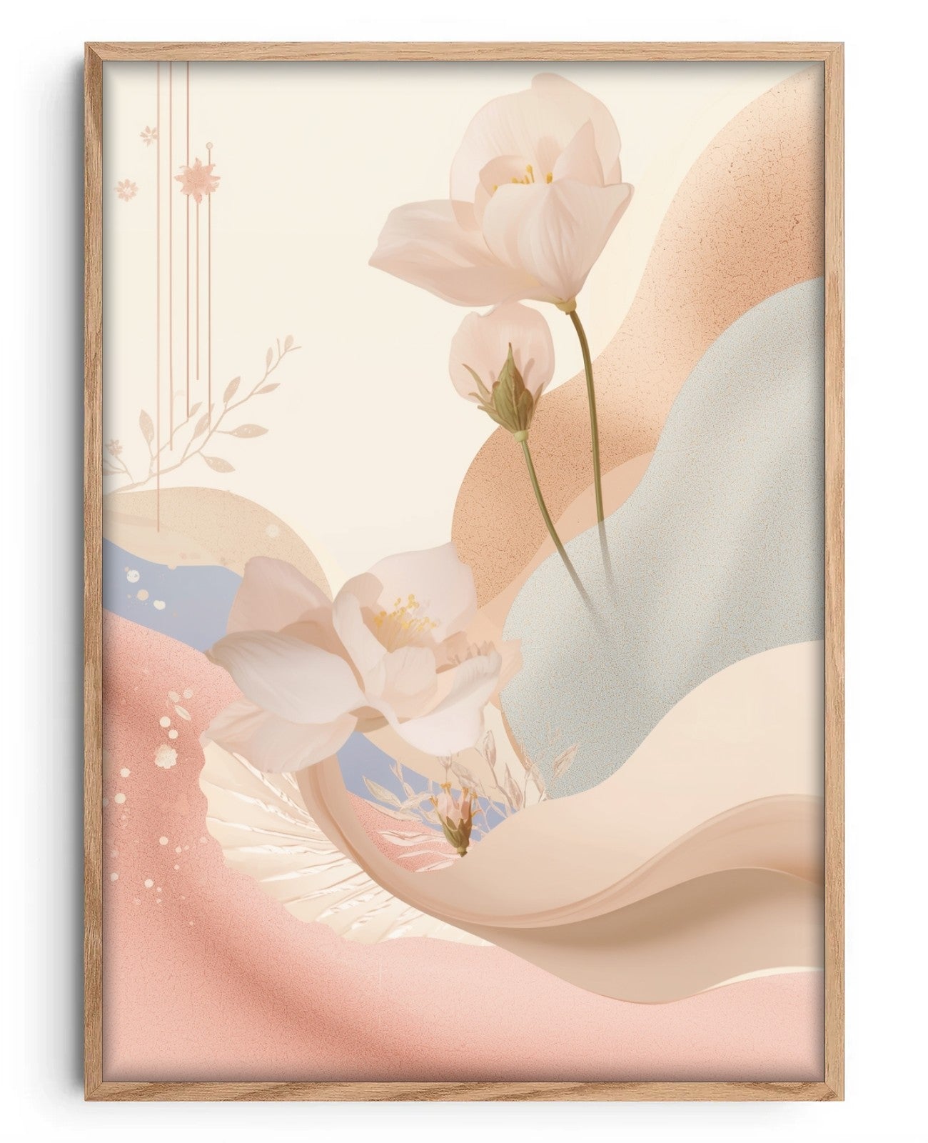 Petal Reverie - Oak Wood