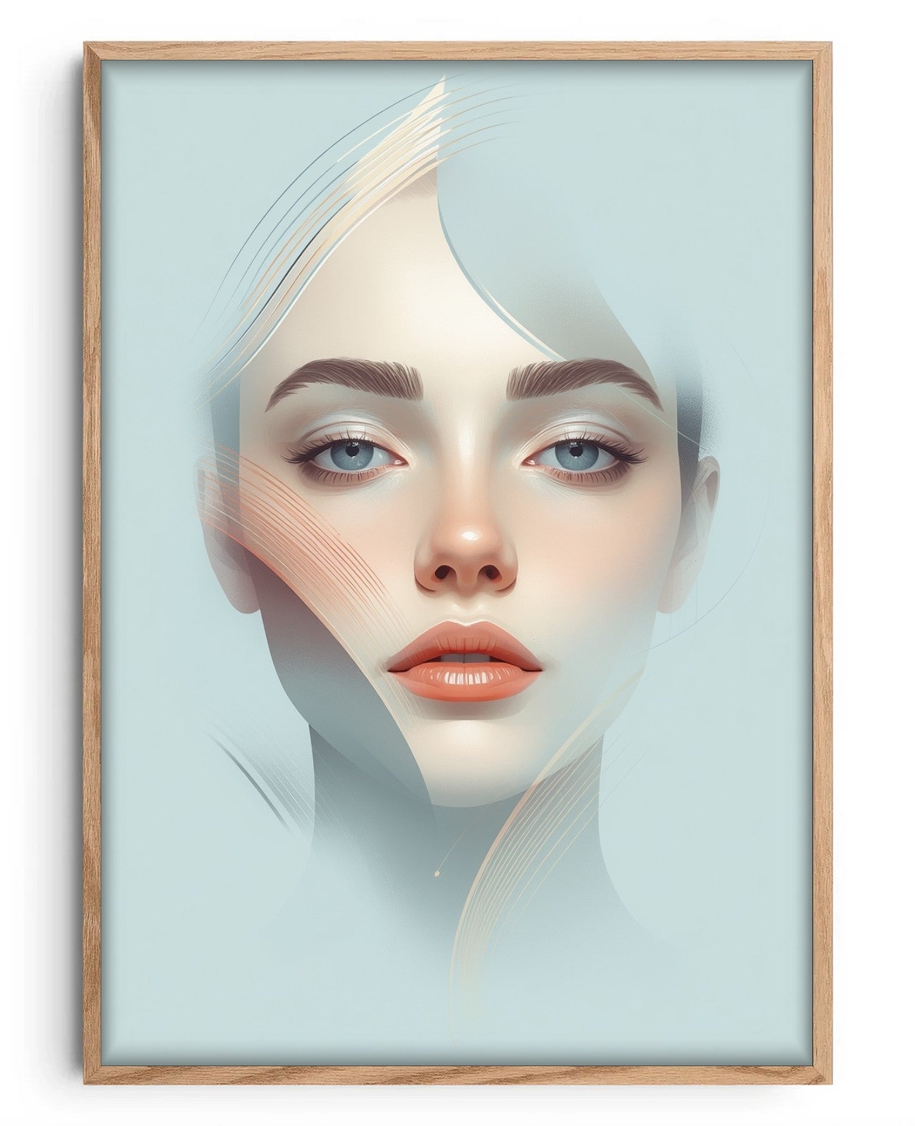 Whispered Reflections - Oak Wood