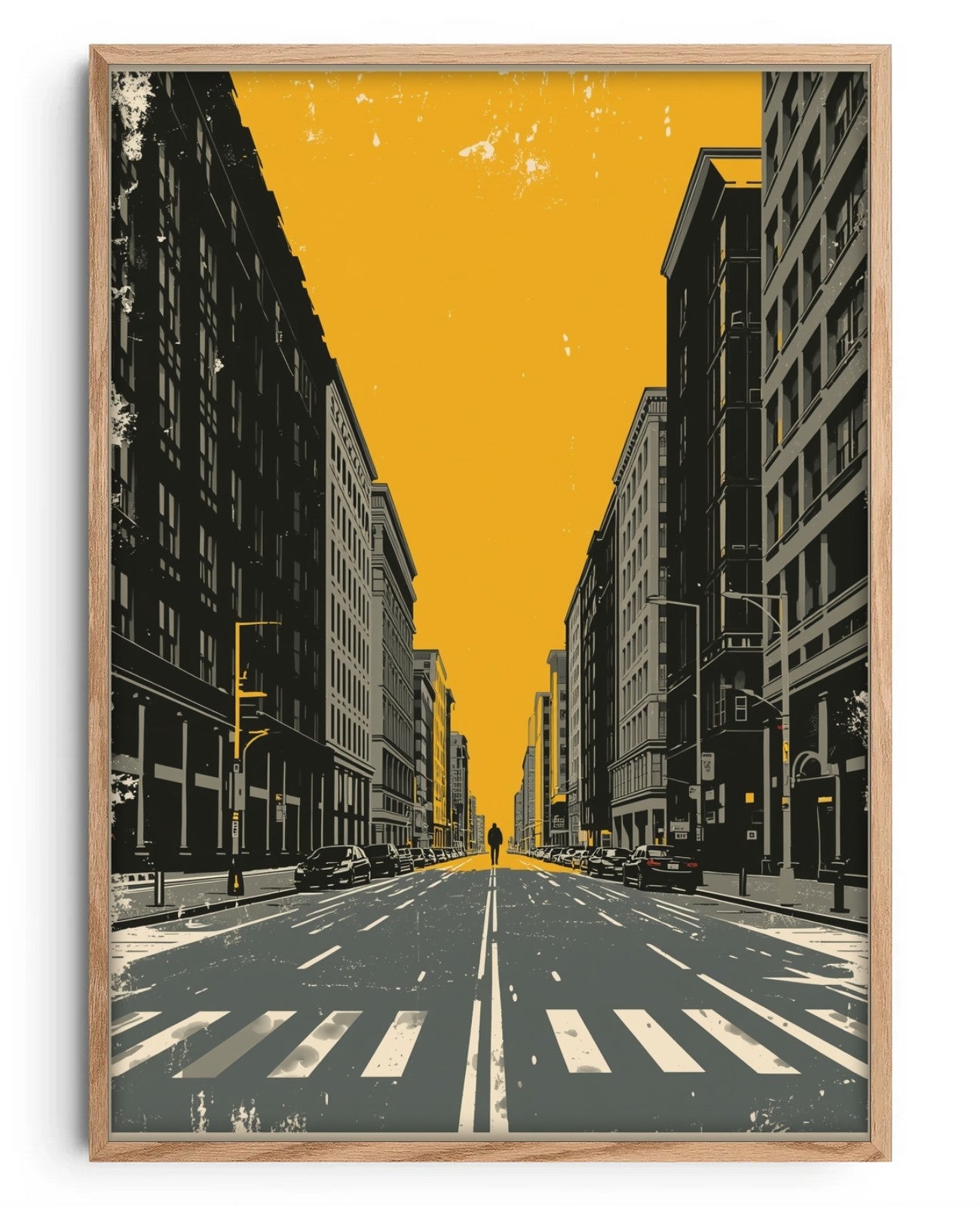 Spilled Ink Urban Elegy - Oak Wood