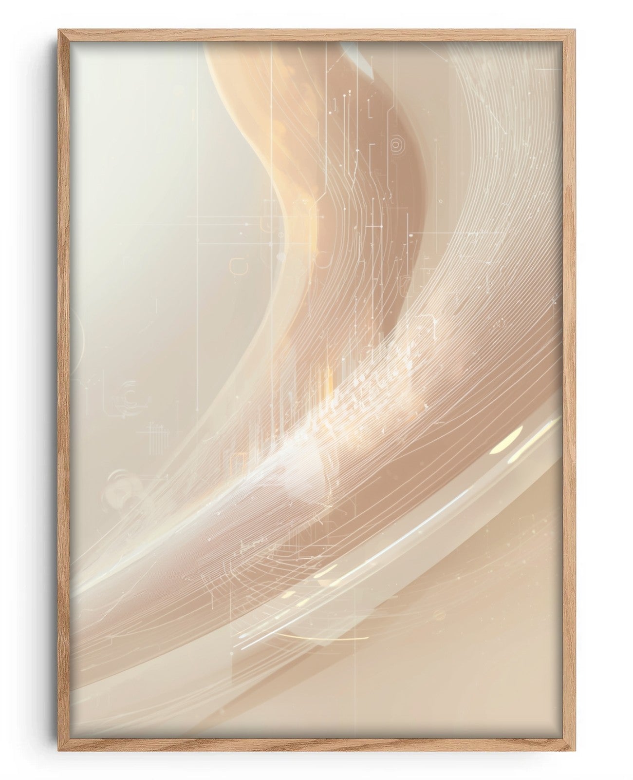 Cybernetic Whispers - Oak Wood